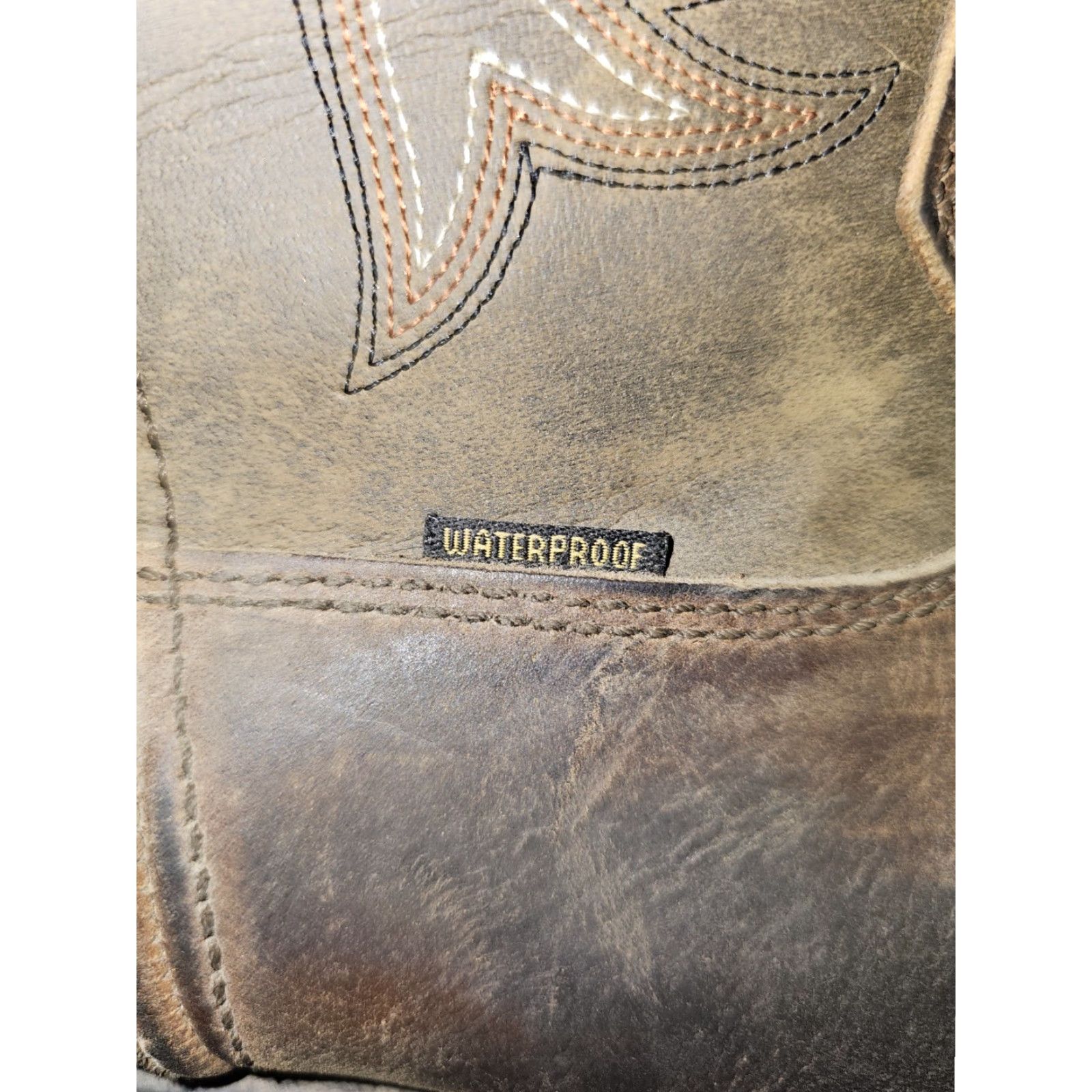 Vintage Laredo Hammer Signature Western Cowboy Waterproof Leather Work Boots Mens Sz 14D Boots Leather Western Workwear Casual Size US 14 / EU 47 - 6 Thumbnail