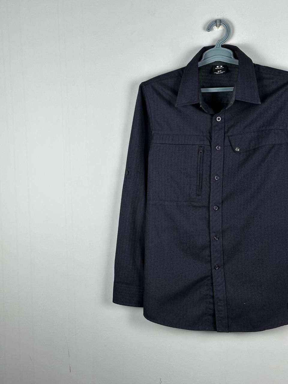 Oakley Oakley Button Up Multipocket Navy Gorpcore Shirt Size US S / EU 44-46 / 1 - 2 Thumbnail