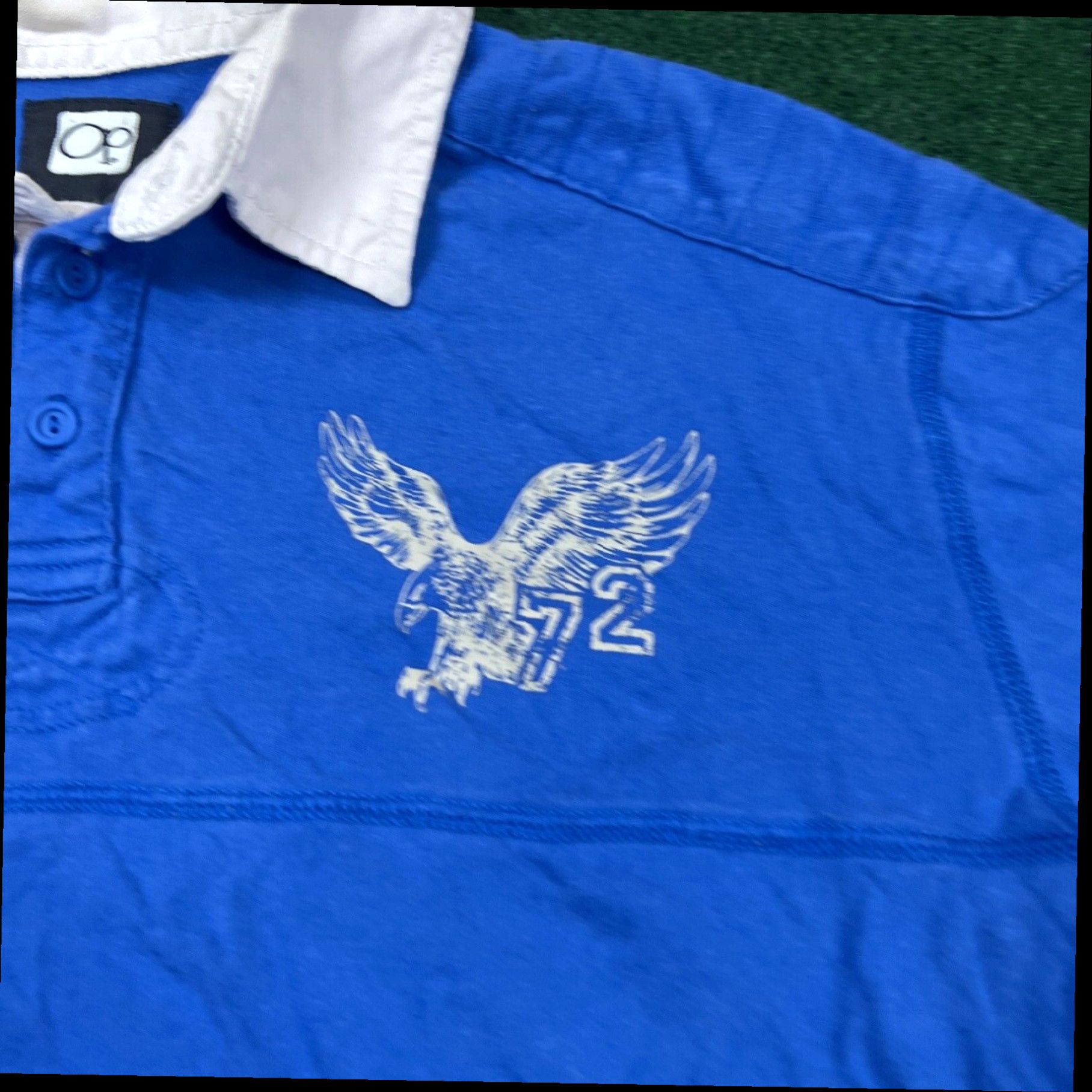 Ocean Pacific Vntage Ocean Pacific OP Polo Blue Shirt Mens Med Size US XL / EU 56 / 4 - 2 Thumbnail