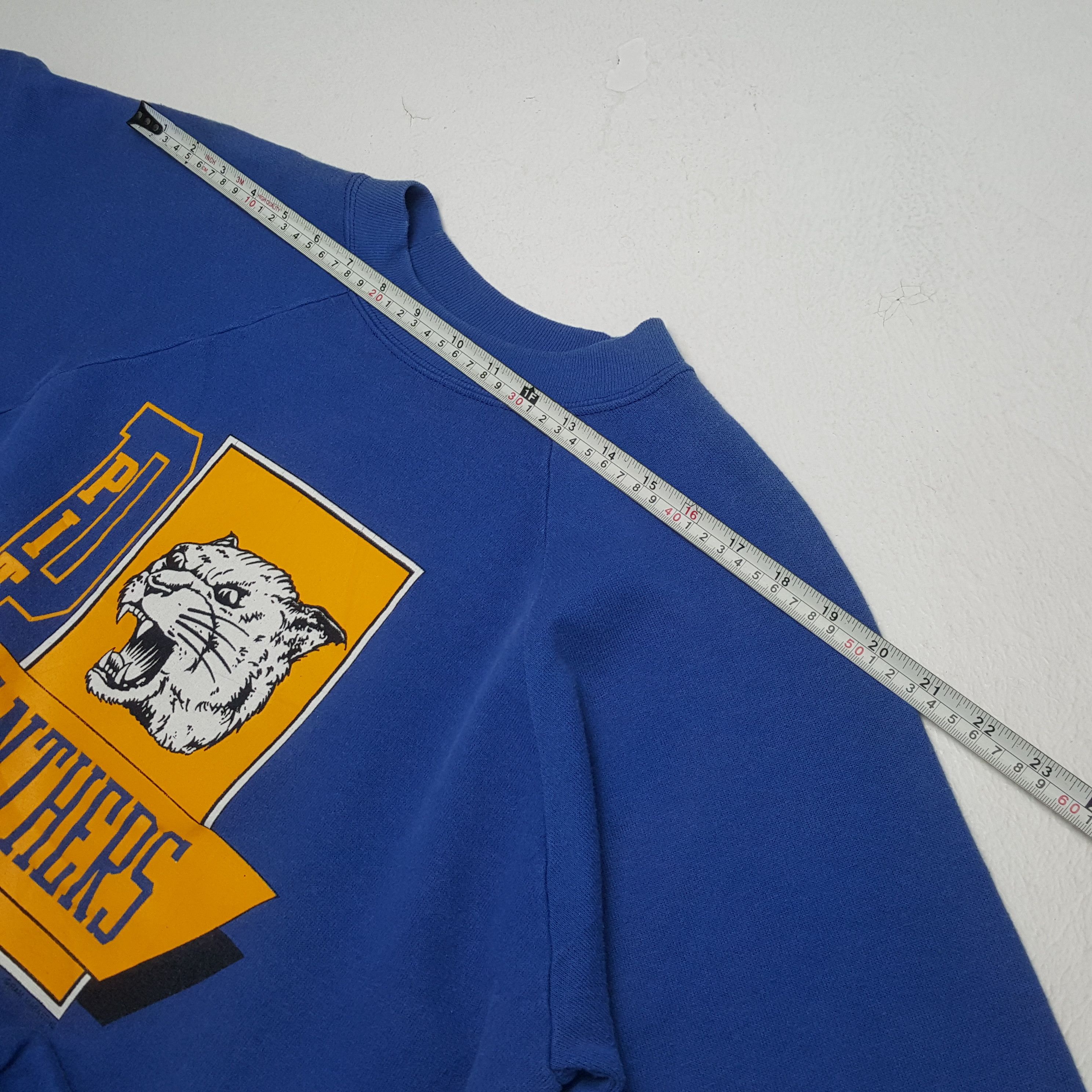 NFL × Vintage PITT PANTHERS NFL American Football Team Vintage Sweatshirt Size US M / EU 48-50 / 2 - 4 Thumbnail