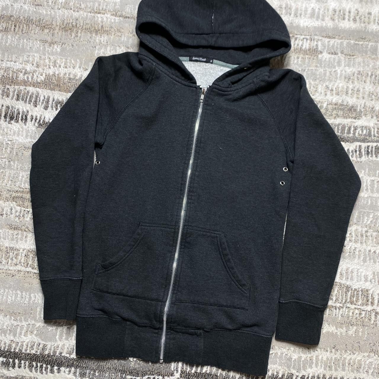 Japanese Brand 00s Embroidered Hoodie Grey XS Size US XS / EU 42 / 0 - 3 Thumbnail