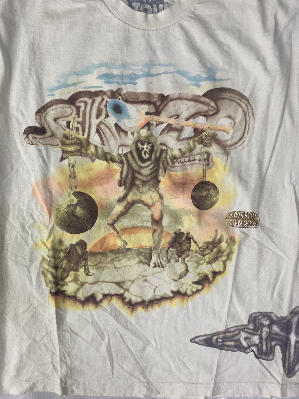 Travis Scott TRAVIS SCOTT UTOPIA EUROPE TOUR TEE. Size US XL / EU 56 / 4 - 8 Thumbnail