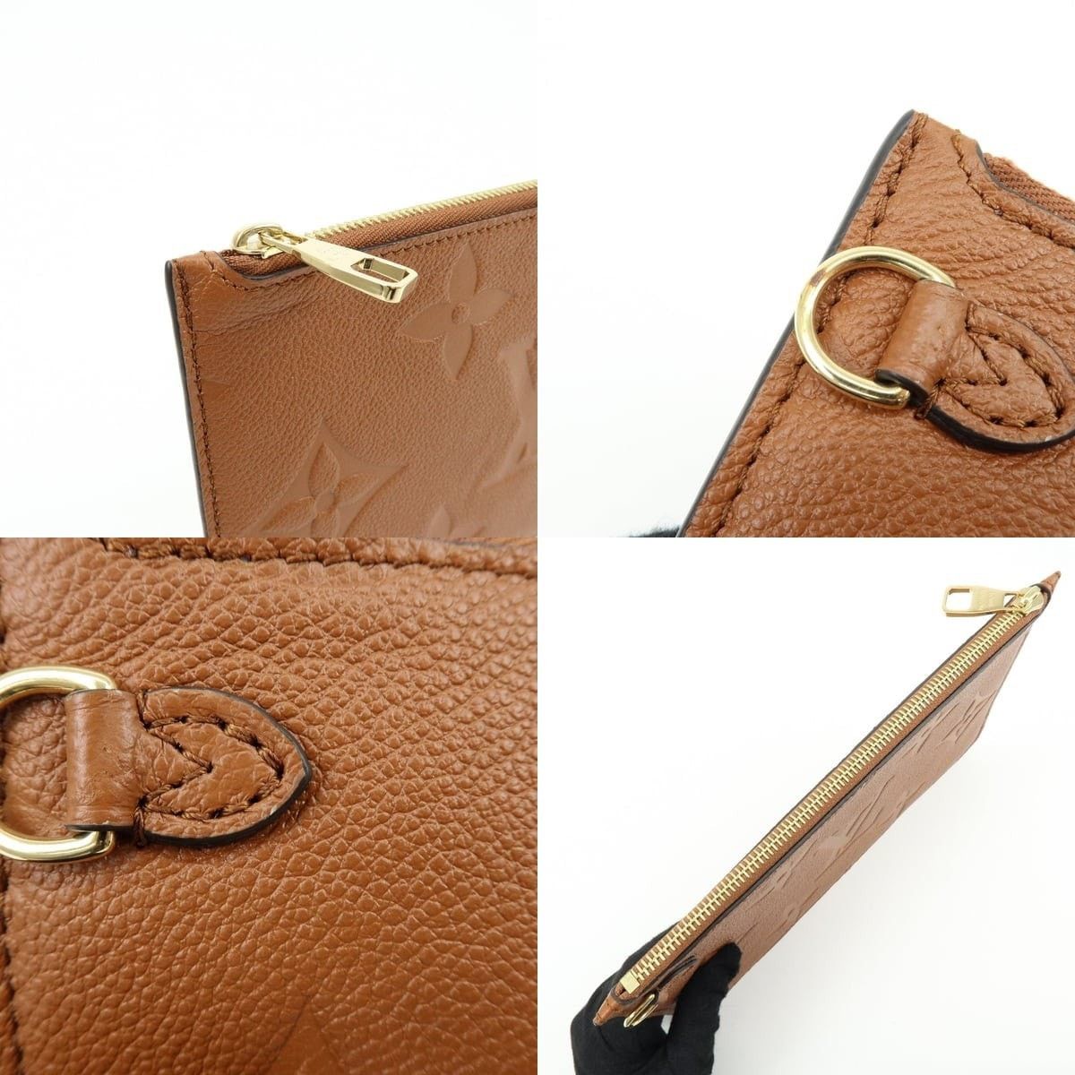 Louis Vuitton Louis Vuitton Monogram Empreinte Pochette Tan Size ONE SIZE - 5 Thumbnail