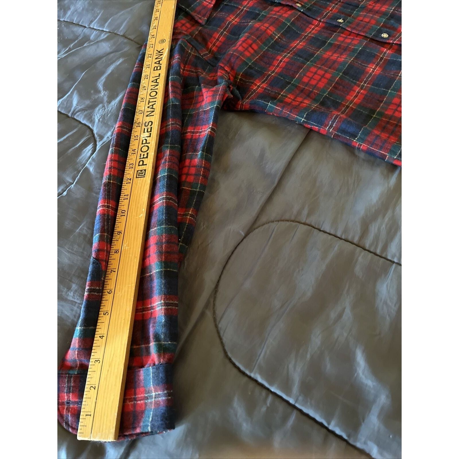 Pendleton Pendleton Vintage Men’s M Red Plaid LS Button Wool Flannel Size US M / EU 48-50 / 2 - 20 Thumbnail