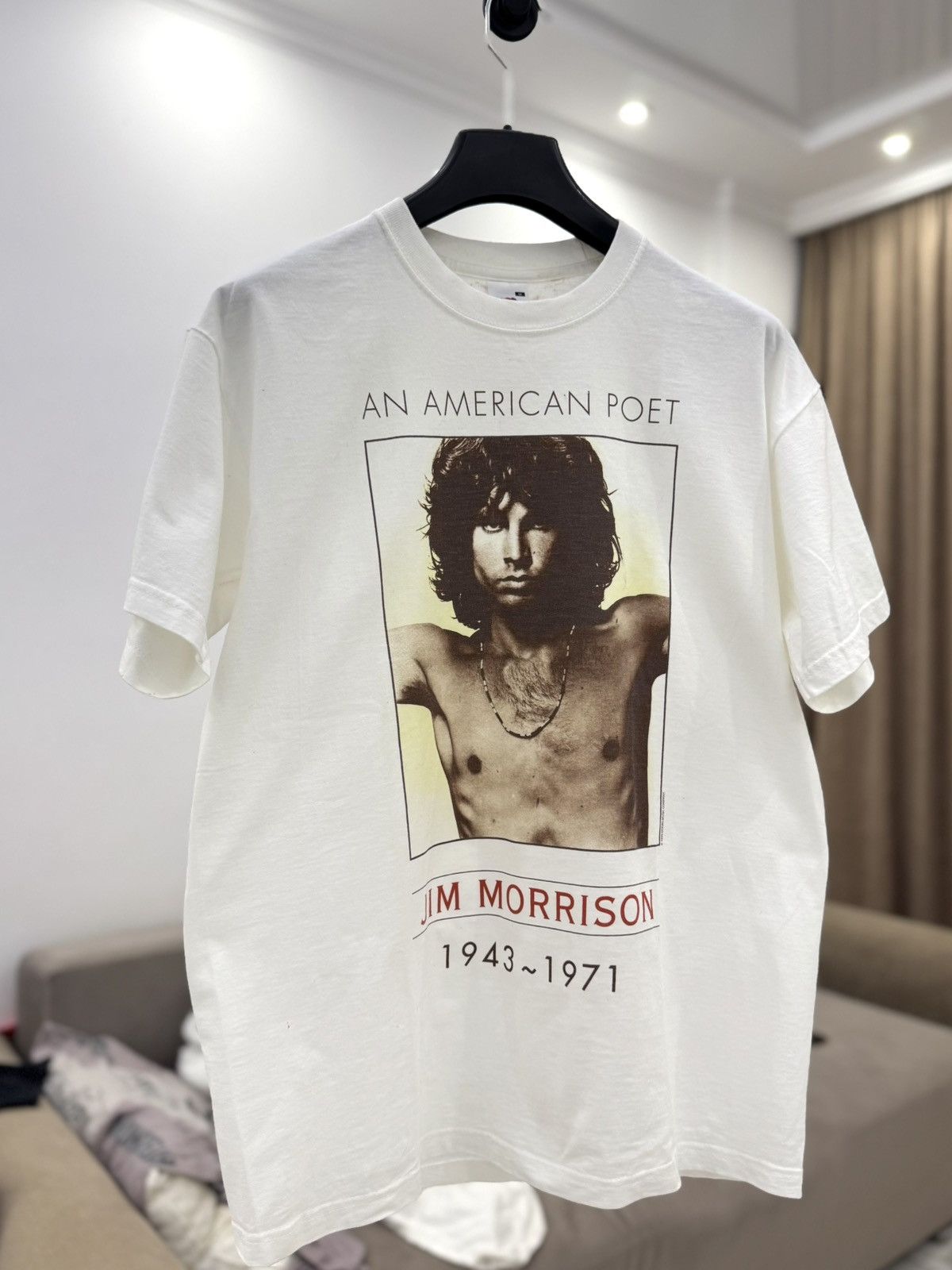 Vintage 1999 The Doors Jim Morrison Portrait Printed Tee