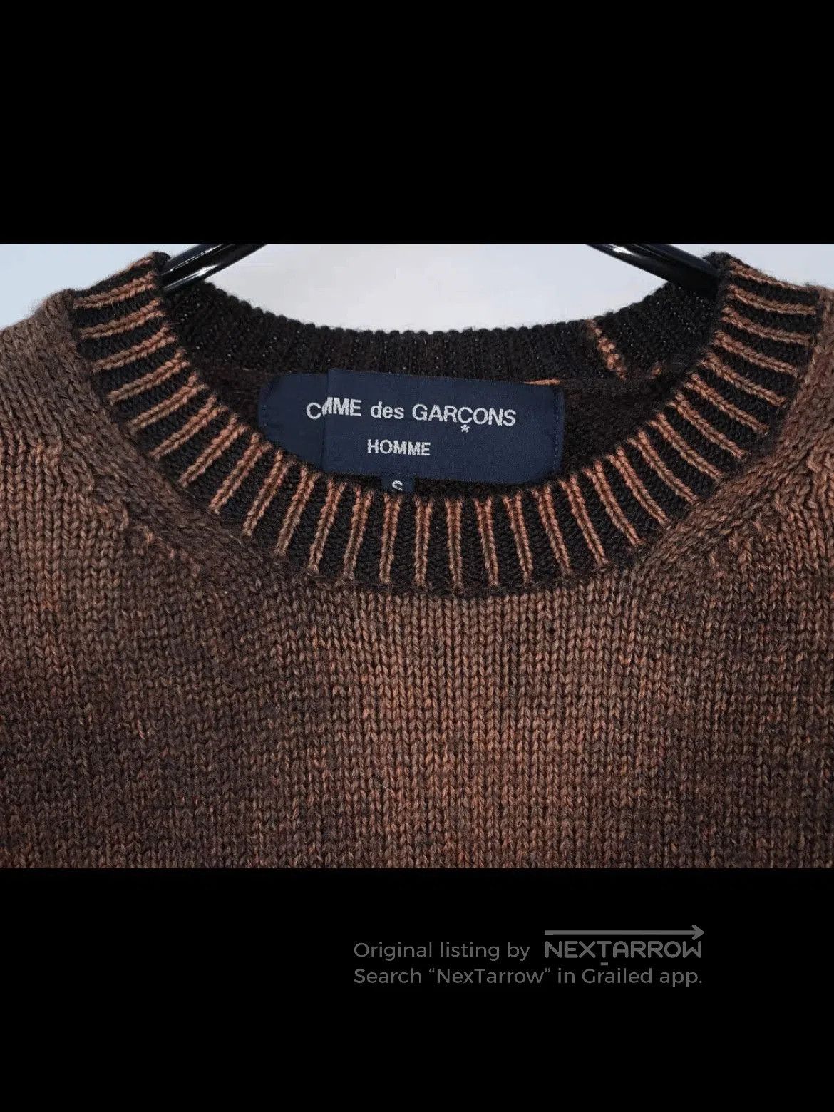 Comme des Garcons Homme Plus Comme Des Garcons Homme 04AW Knitwear Sweater. Size US S / EU 44-46 / 1 - 3 Thumbnail