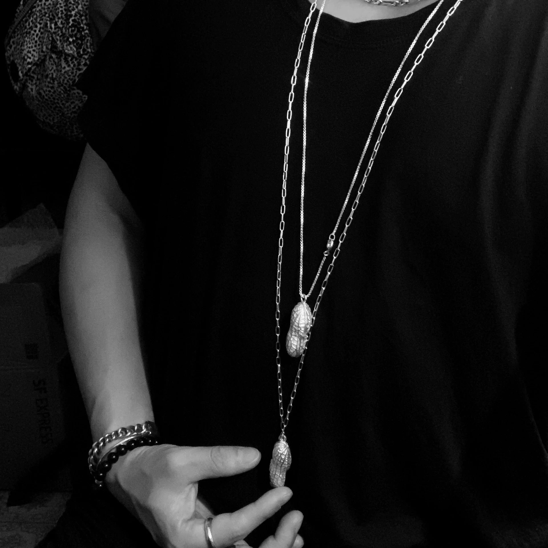 Ma+ M.A+ Maurizio Amadei 925 Peanut Necklace 100cm T/80cm Th NA Size ONE SIZE - 4 Thumbnail