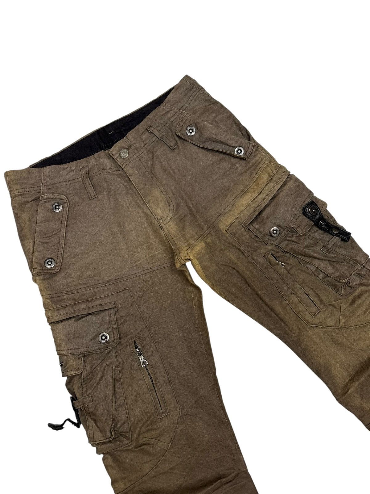 Tornado Mart TORNADO MART FLARE SUN FADED CARGO PANTS Size US 32 / EU 48 - 6 Thumbnail