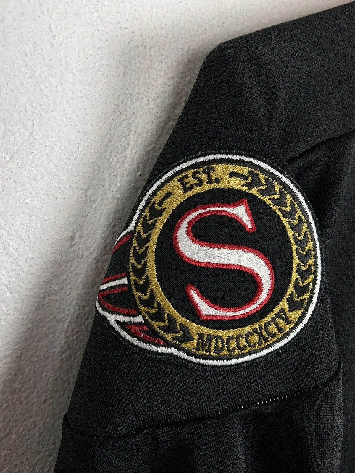 Ccm 90s Vintage Ottawa Senators NHL CCM Jersey In Black/Red Size US M / EU 48-50 / 2 - 3 Thumbnail