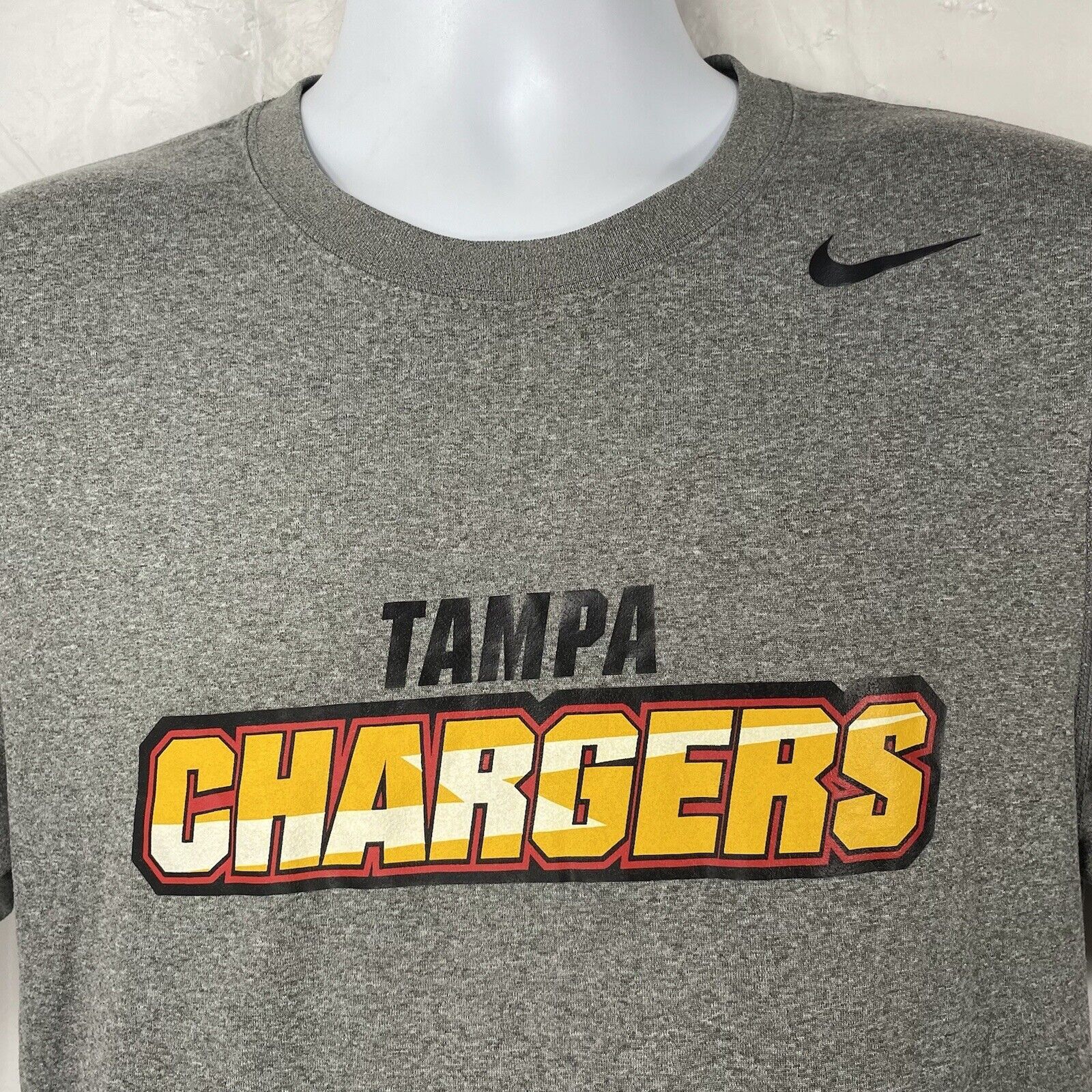 Nike Nike Dri Fit MLS Tampa Chargers Small Athletic Graphic Tee Size US S / EU 44-46 / 1 - 4 Thumbnail