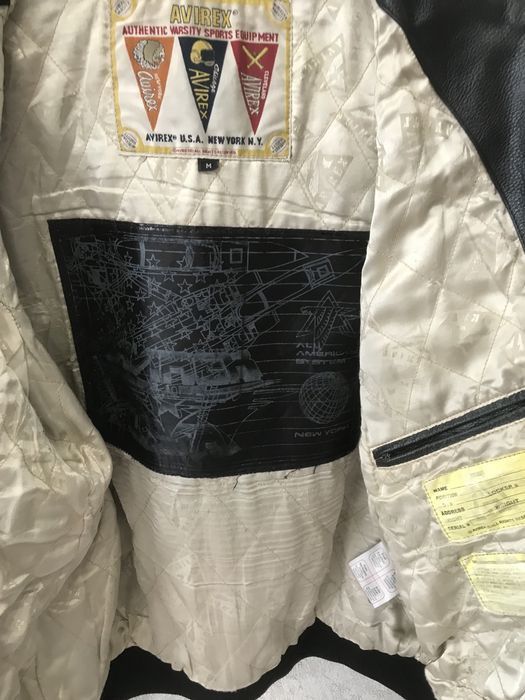 Avirex AVIREX leather jacket, All American System, 90s hip hop M Size US M / EU 48-50 / 2 - 4 Thumbnail
