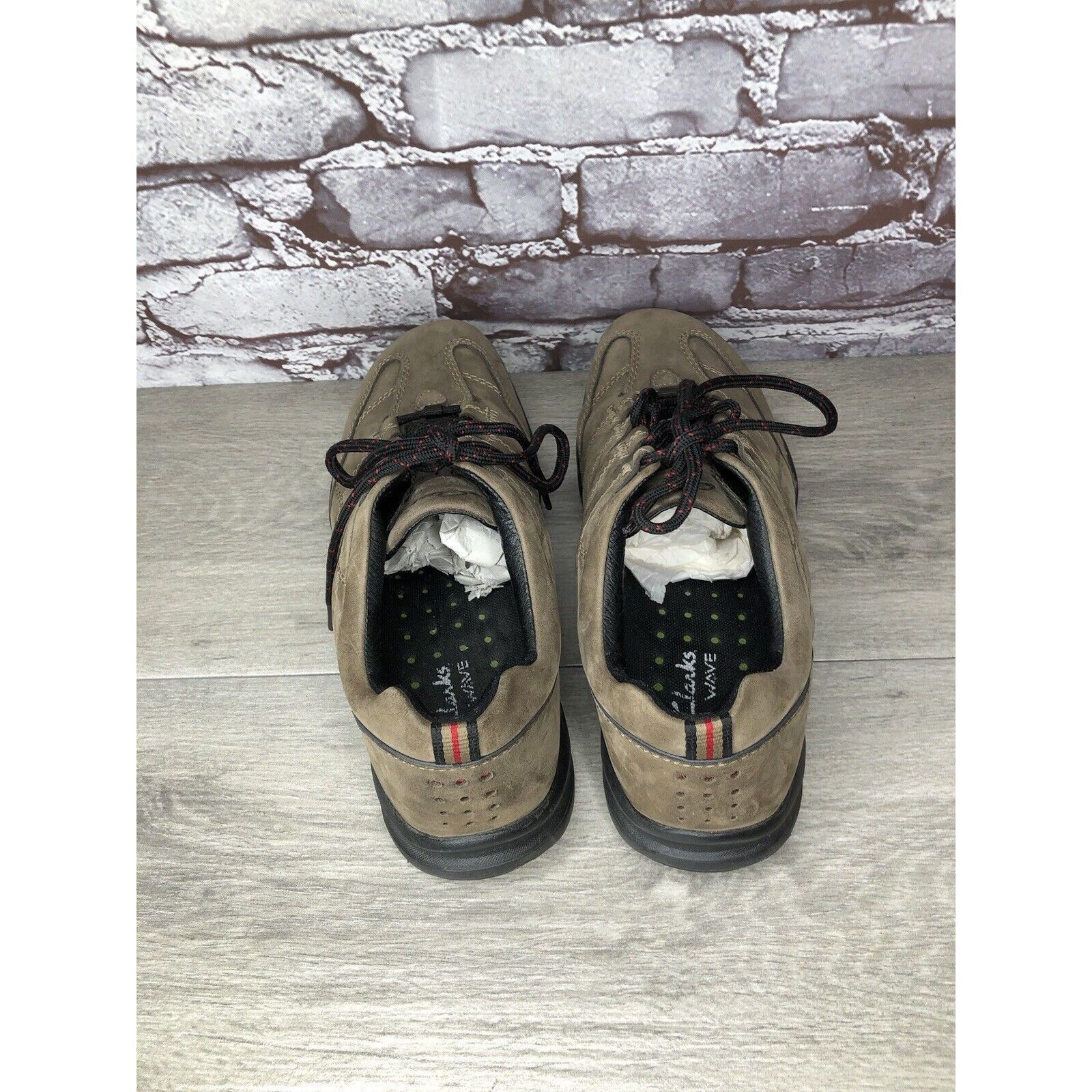 Clarks Clarks Wave Brown Suede Leather Casual Comfort Walking Shoes Size US 7.5 / EU 40-41 - 4 Thumbnail