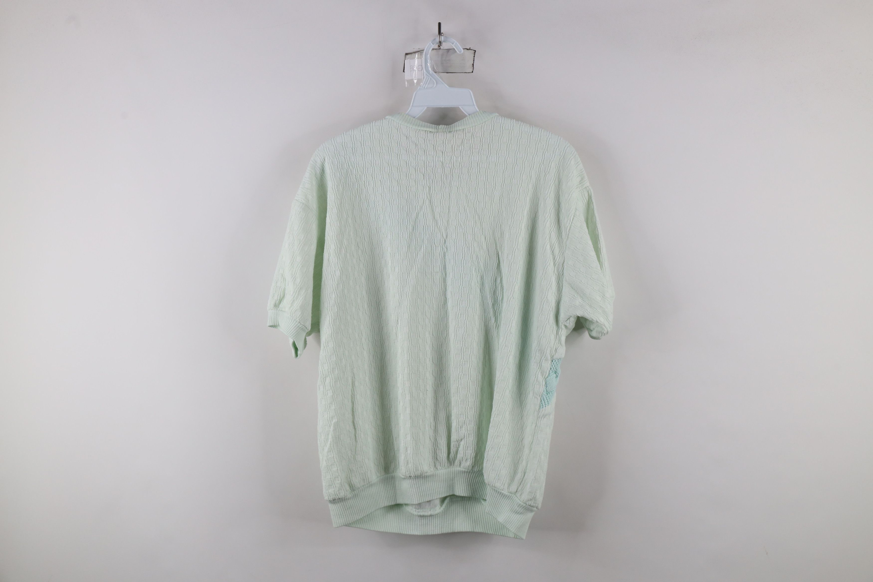 Vintage Vintage 90s Streetwear Knit Short Sleeve T-Shirt USA Size S / US 4 / IT 40 - 11 Thumbnail