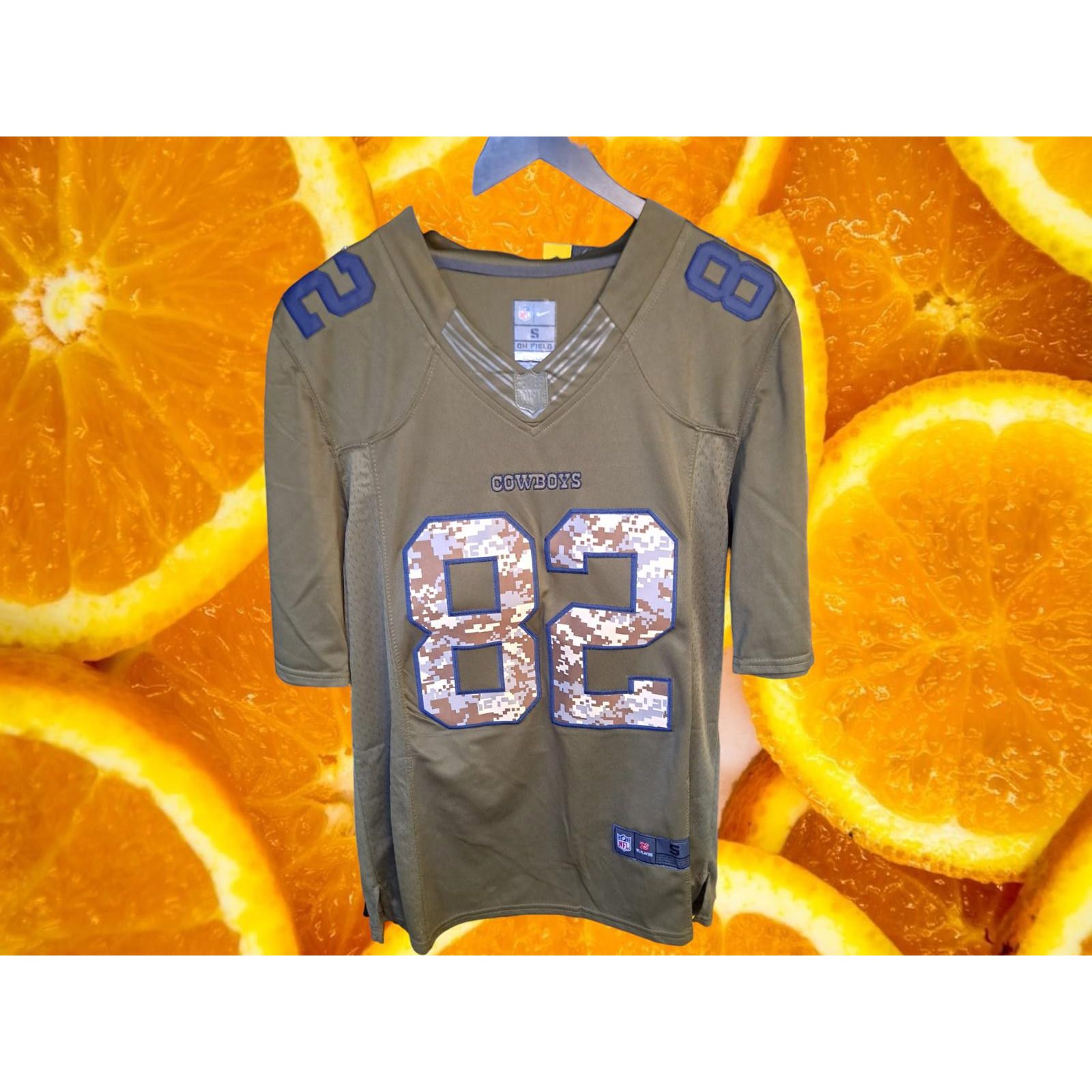 NFL NFL Cowboys #82 Witten Salute to Service Jersey Size Small Size US S / EU 44-46 / 1 - 1 Thumbnail