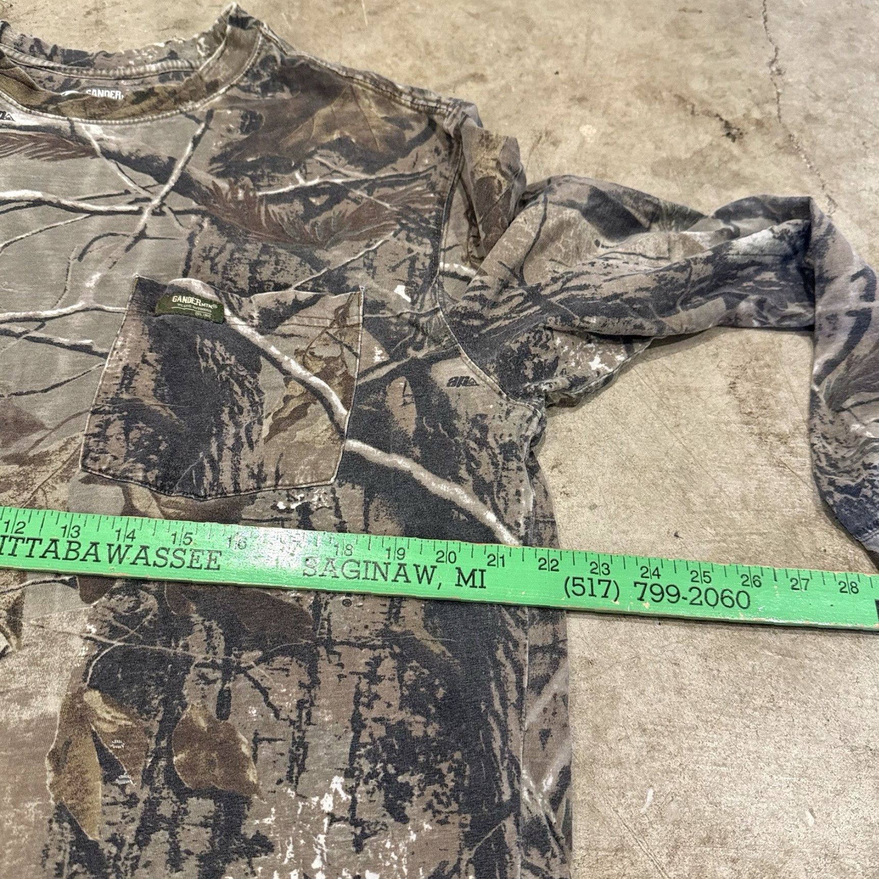 Realtree Gander Mountain Guide Series Shirt Mens Large Realtree Camo Long Sleeve Hunting Size US L / EU 52-54 / 3 - 6 Thumbnail