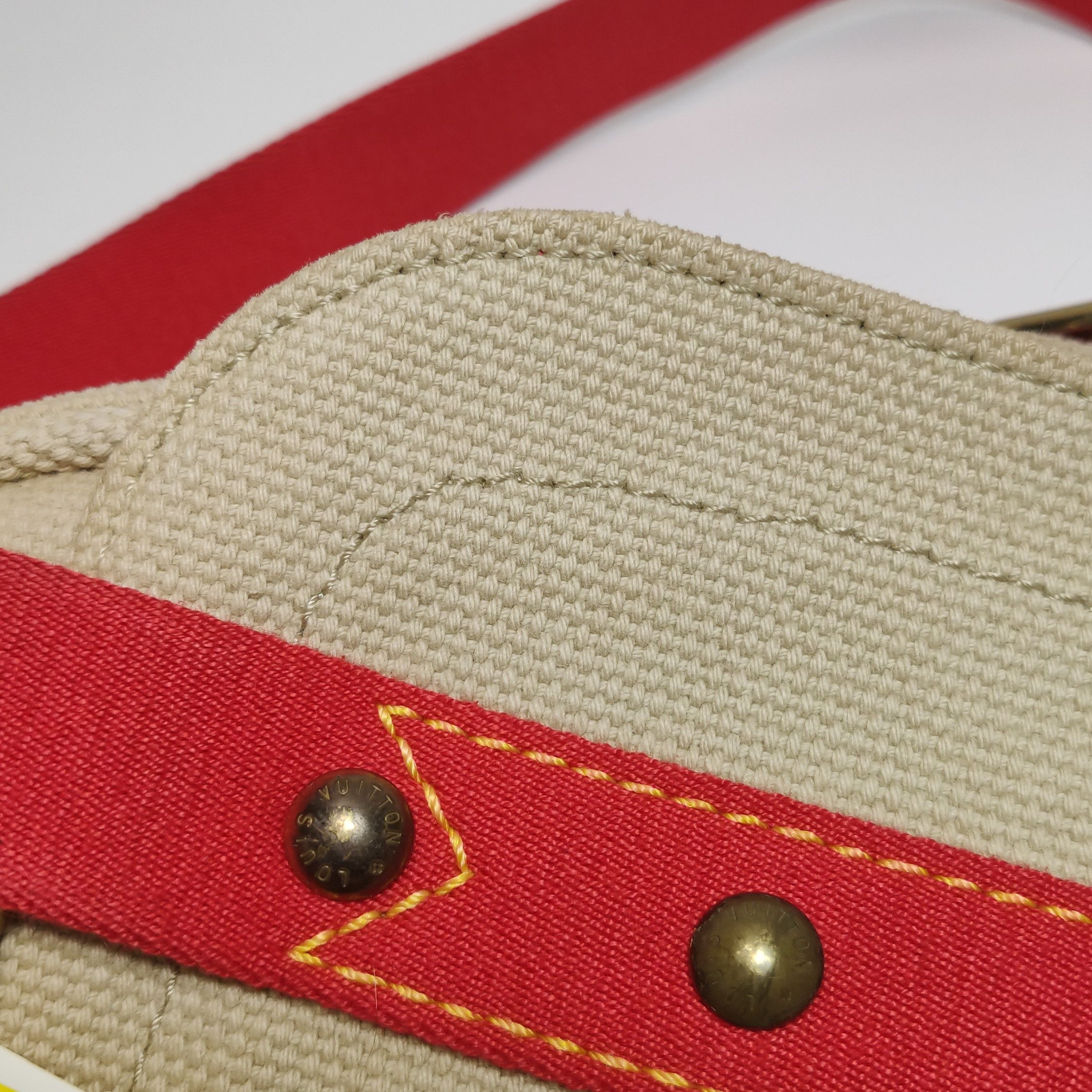 Louis Vuitton Louis Vuitton (LV) Antigua canvas color matching rivet meta Size ONE SIZE - 7 Thumbnail