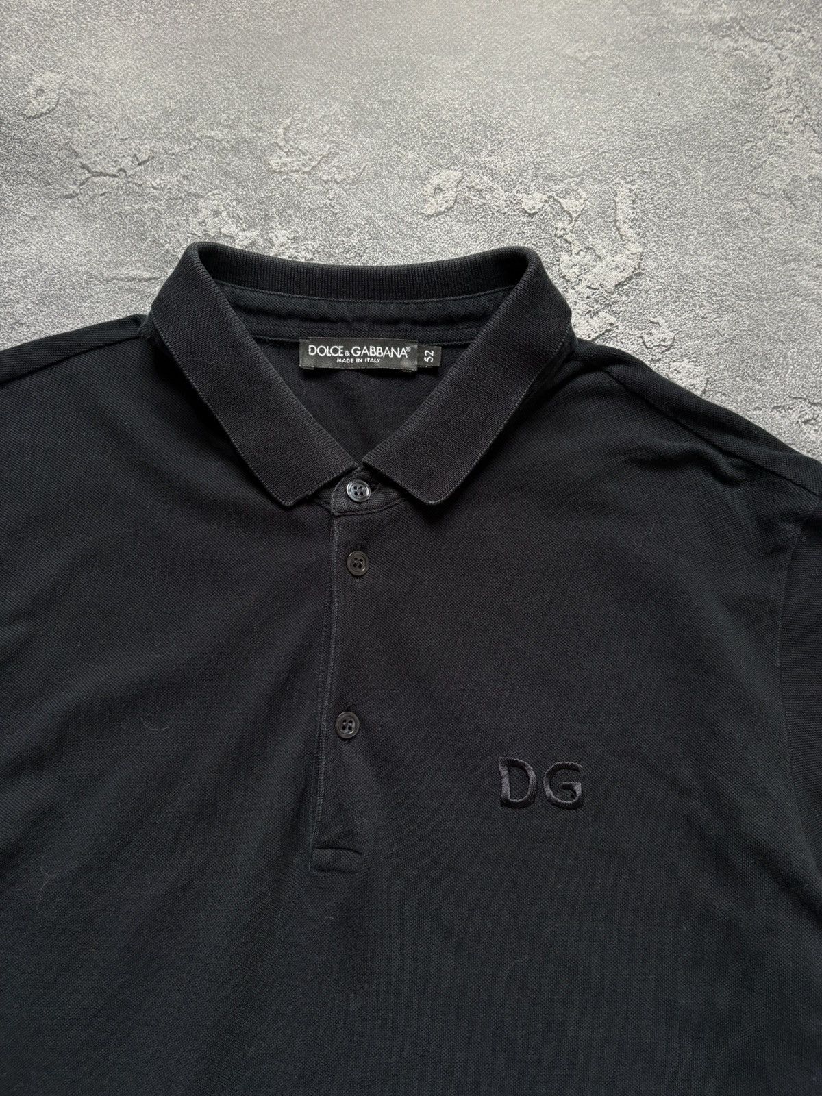 Dolce & Gabbana Vintage Dolce & Gabbana Luxury Old Money Mens Polo Size 52 Size US L / EU 52-54 / 3 - 5 Thumbnail