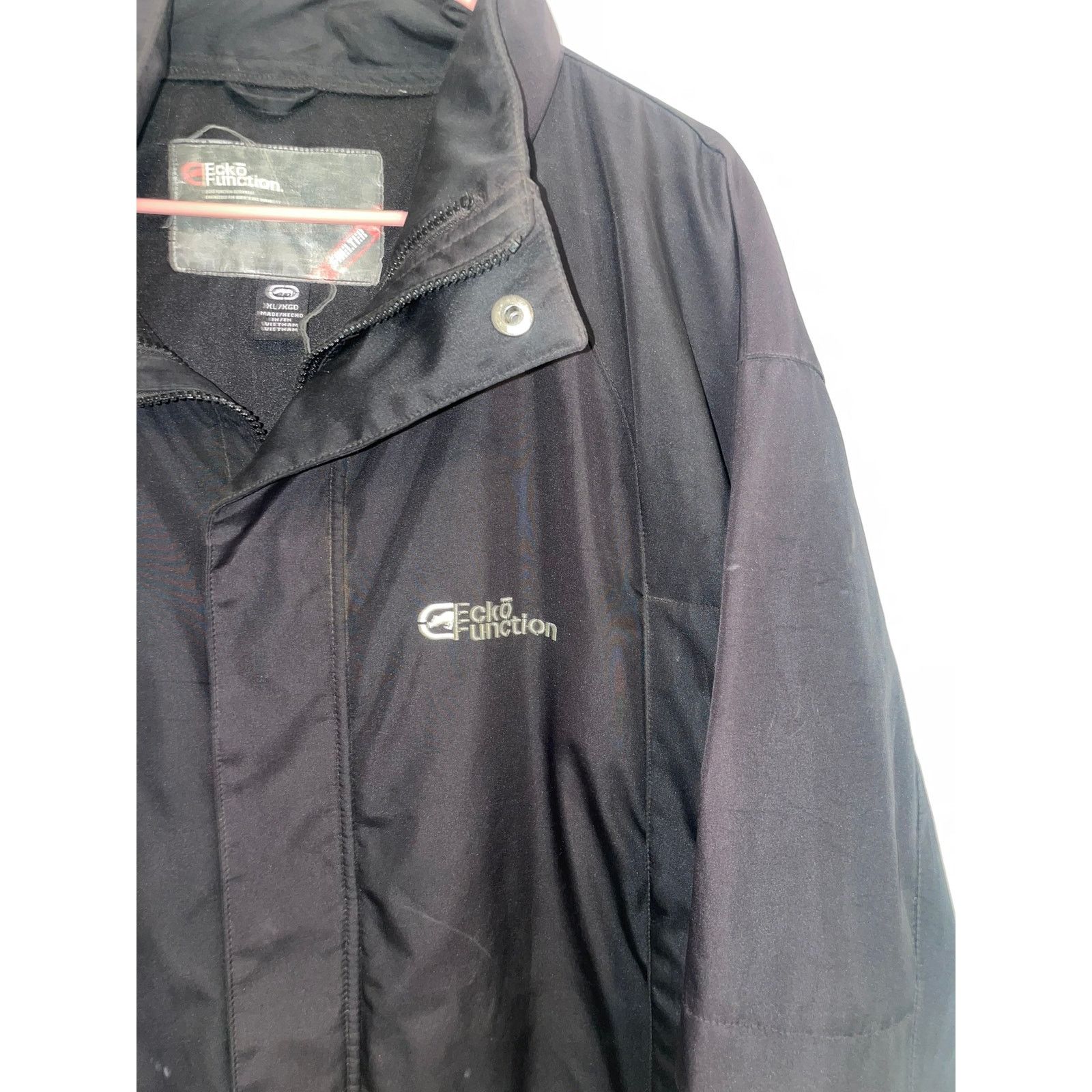 Ecko Unltd. Ecko Unltd Jacket Function Shelter Full Zip Black 2000s XL Size US XL / EU 56 / 4 - 2 Thumbnail