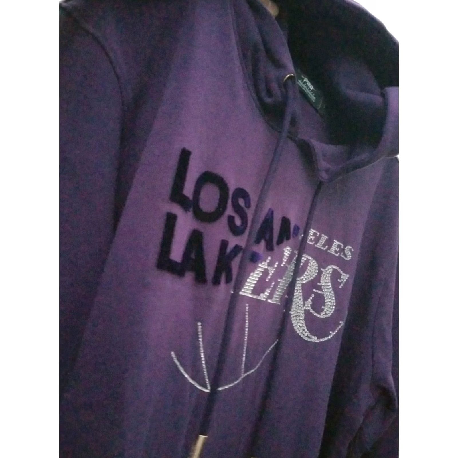 Pro Standard Pro Standard Hoodie Los Angeles Lakers Nba Logo Sweatshirts And Hoodies Men Black 100% Cotton Long Sleeve L Size US L / EU 52-54 / 3 - 5 Thumbnail