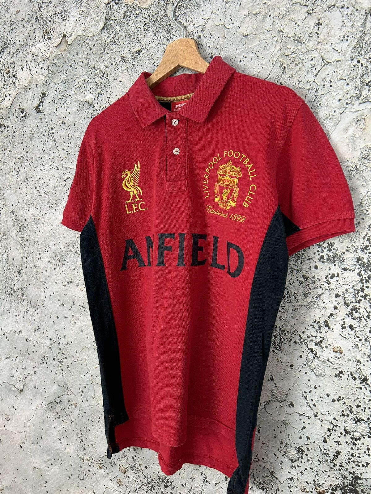 Other Vintage Liverpool FC Polo Tee Soccer Football Retro Size US S / EU 44-46 / 1 - 2 Thumbnail