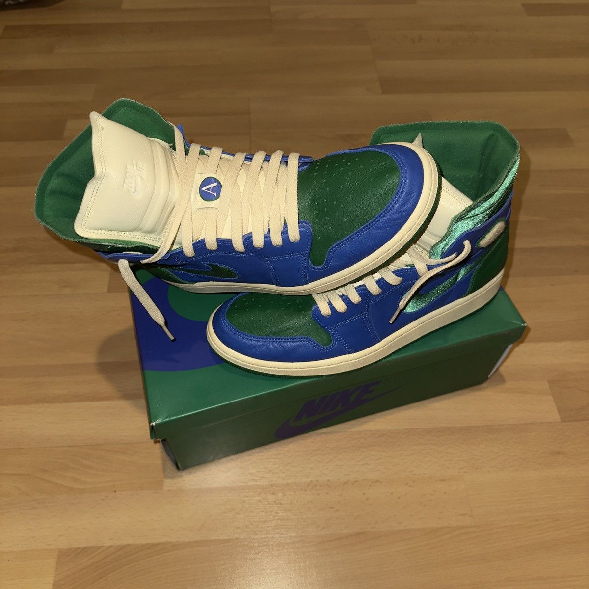 Nike Nike Air Jordan 1 Zoom CMFT SP Aleali May “Califia” Size US 11.5 / EU 44-45 - 4 Thumbnail