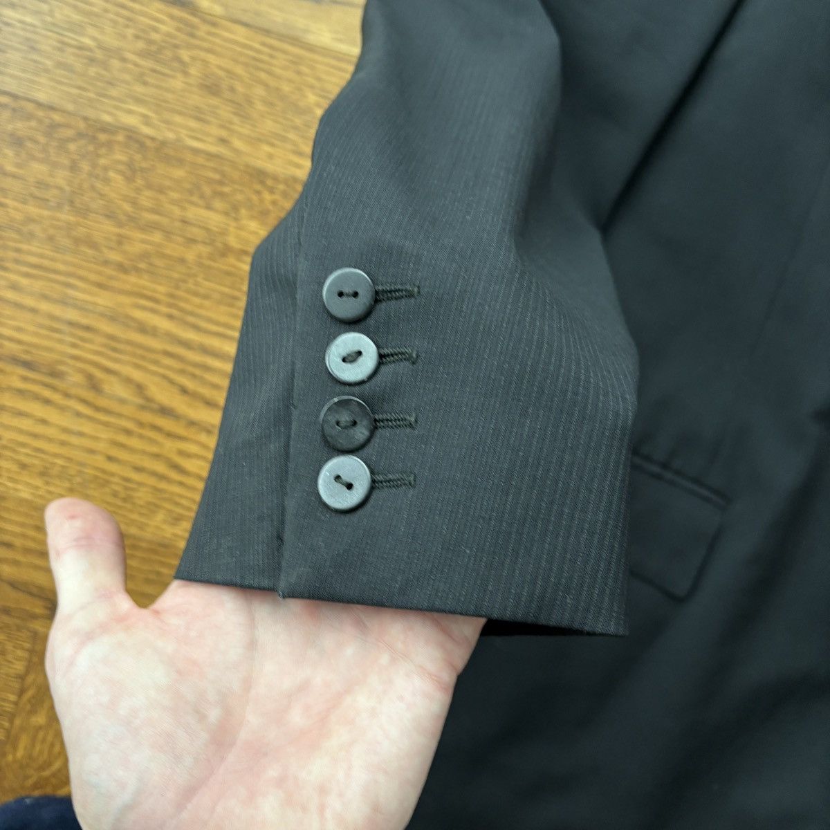 Jean Paul Gaultier × Vintage 1990s Jean Paul Gaultier Suit Jacket 90s Vintage Blazer JPG Size 44R - 13 Thumbnail