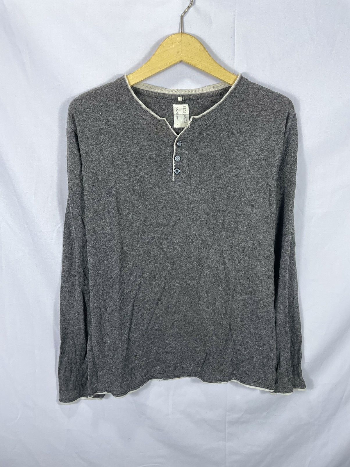 Other U.S AVAL Distressed 90sStyle Doublelayer Longsleeve Size US L / EU 52-54 / 3 - 1 Thumbnail
