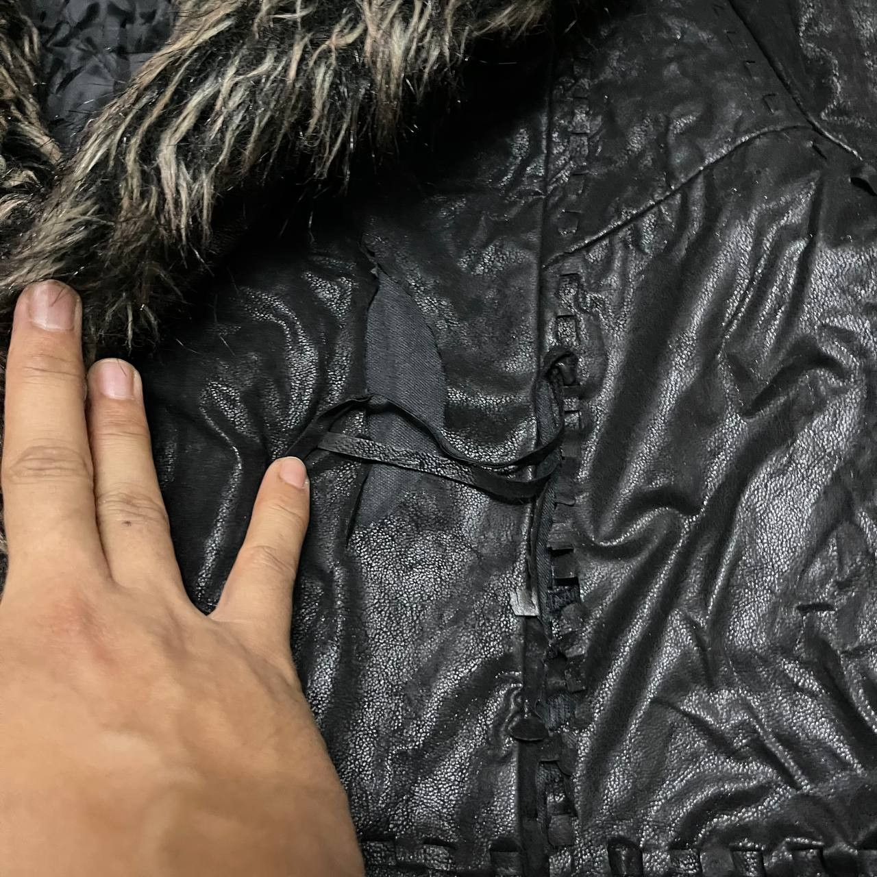 Japanese Brand Marylester Fur Jacket like if six was nine lgb hysterics Size US M / EU 48-50 / 2 - 9 Thumbnail
