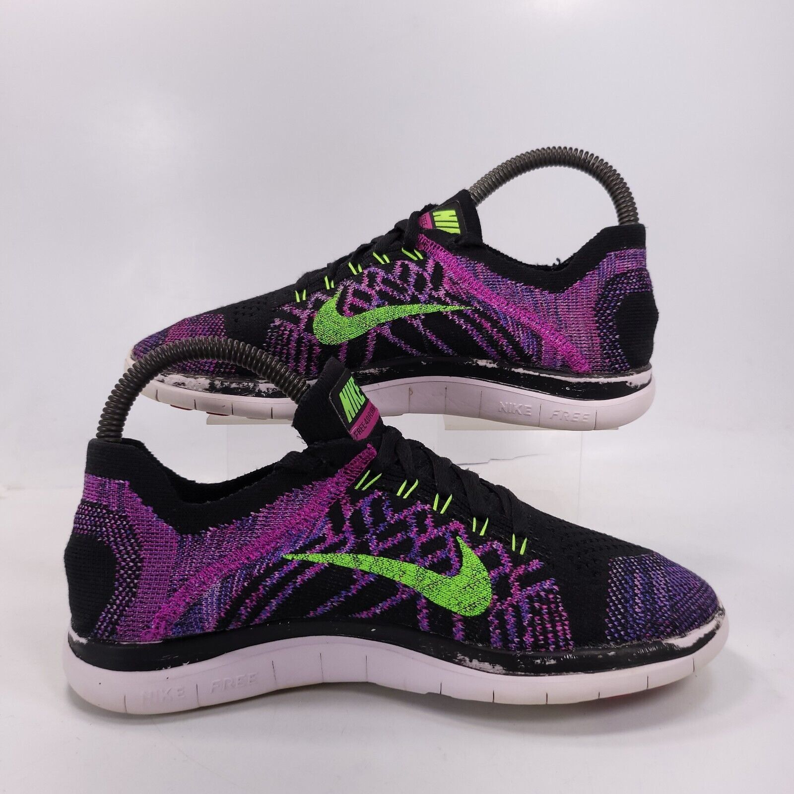 Nike Nike Free 4.0 Flyknit Shoe Womens Size 5.5 717076-003 Black Size US 5.5 / IT 35.5 - 6 Thumbnail