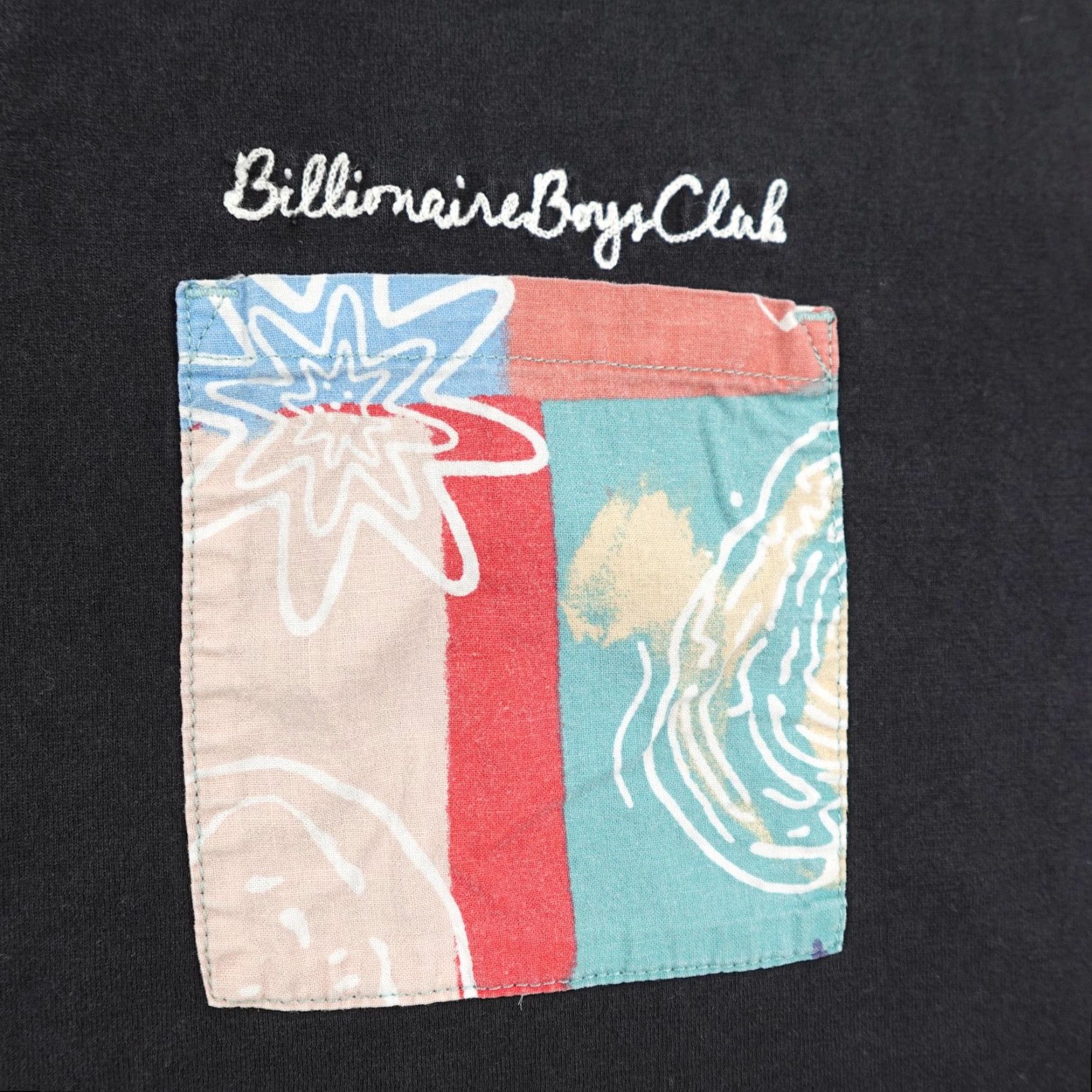 Billionaire Boys Club Billionaire Boys Club Shirt Mens 2XL Black BBC Hip Hop Skater Pocket Crew Tee Size US XXL / EU 58 / 5 - 3 Thumbnail
