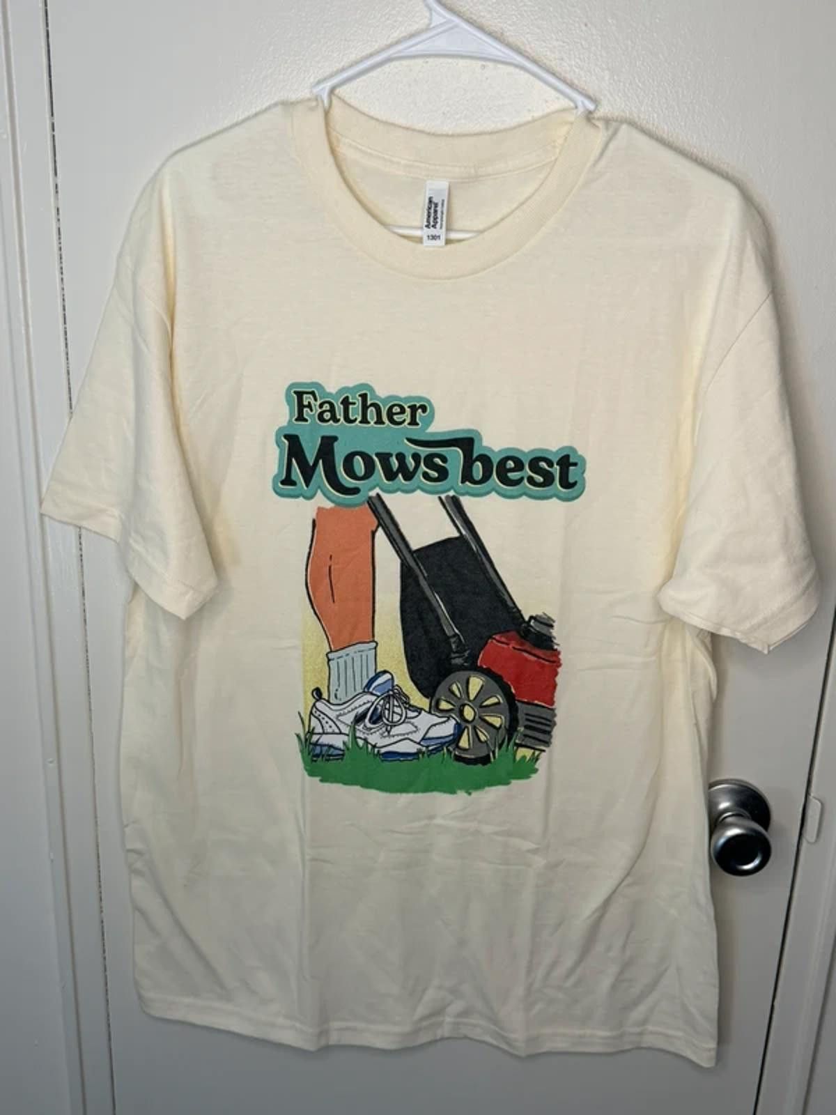 Other Father mows best Tshirt Size US L / EU 52-54 / 3 - 1 Preview