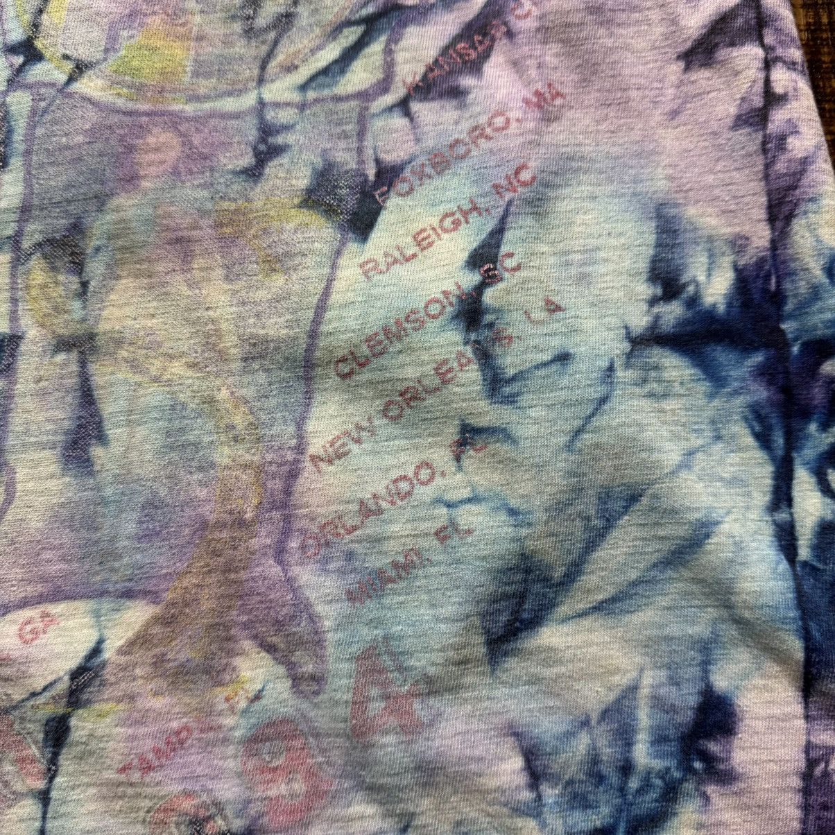 Pink Floyd 1994 Pink Floyd Division Bell Tour Tee Tie-Dye VTG Size US L / EU 52-54 / 3 - 7 Thumbnail
