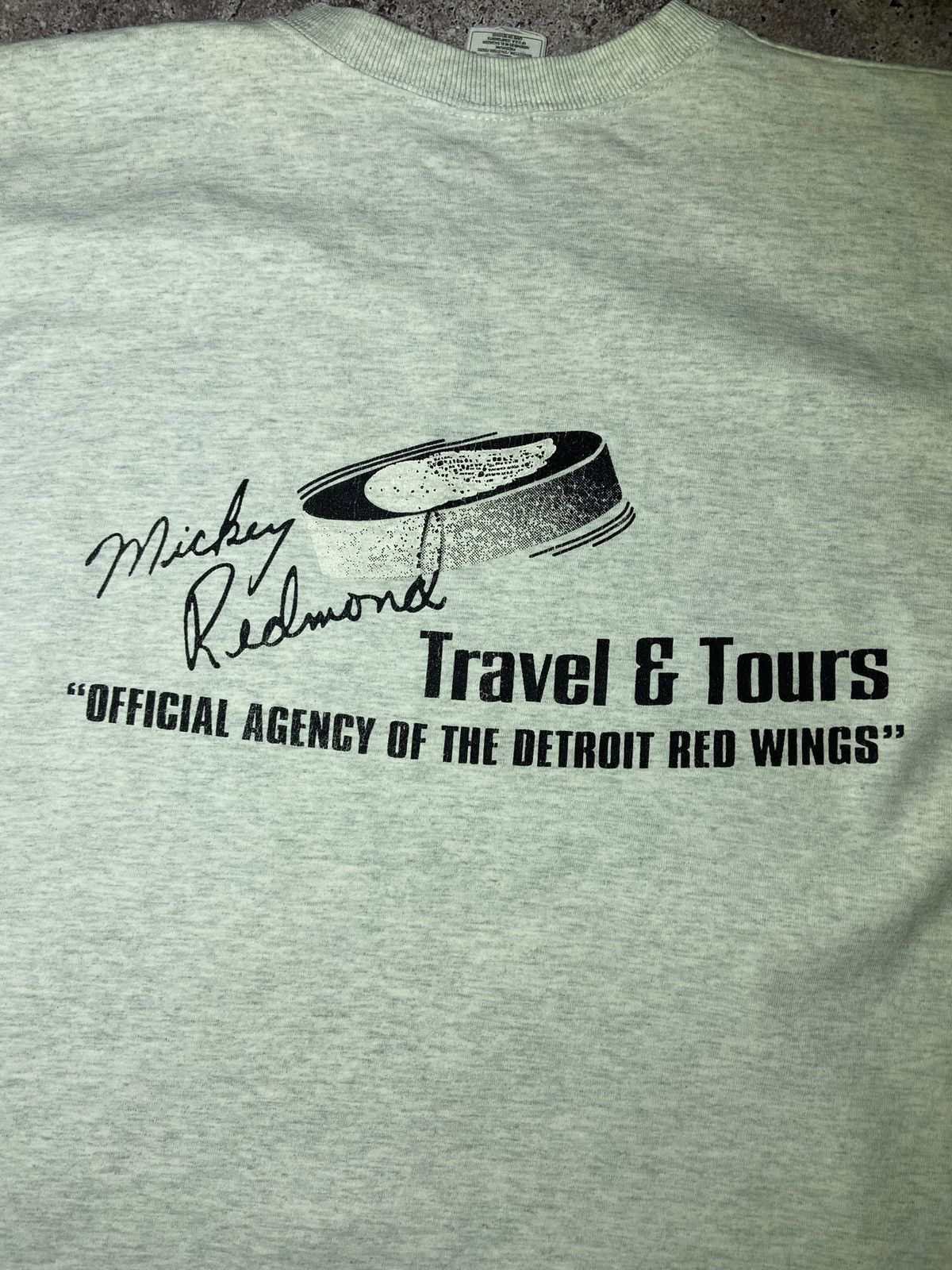 Fruit Of The Loom × Vintage Vintage Redmond Tours 90s movie t-shirt Size US XL / EU 56 / 4 - 10 Thumbnail