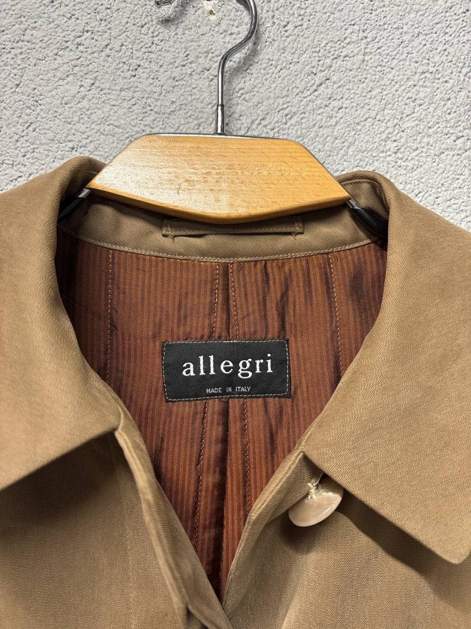 Allegri Allegri mens trench coat size 46 / L - XL Size US L / EU 52-54 / 3 - 4 Thumbnail