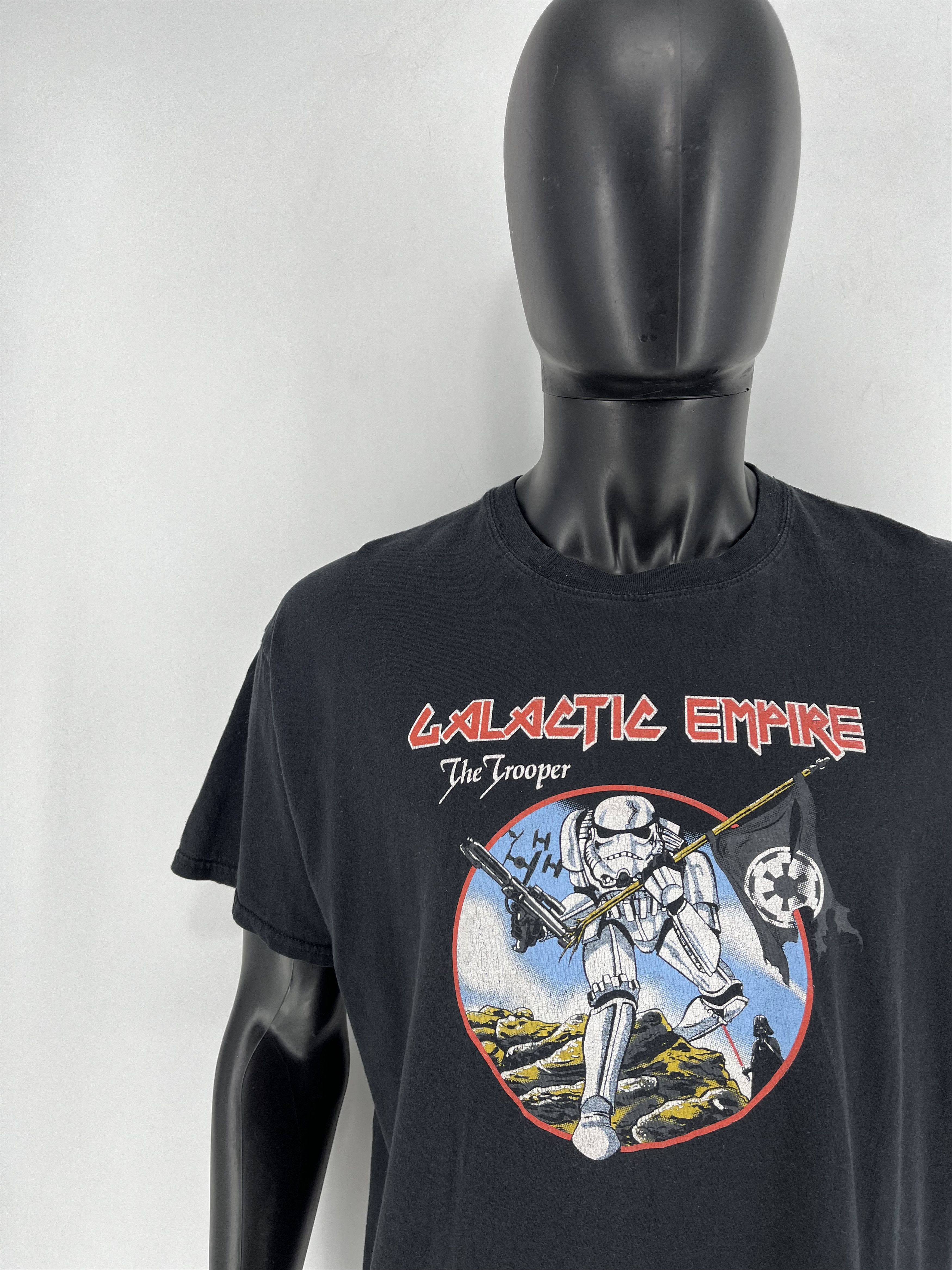 Band Tees VINTAGE STAR WARS x IRON MAIDEN THE TROOPER PROMO TEES Size US XL / EU 56 / 4 - 6 Thumbnail