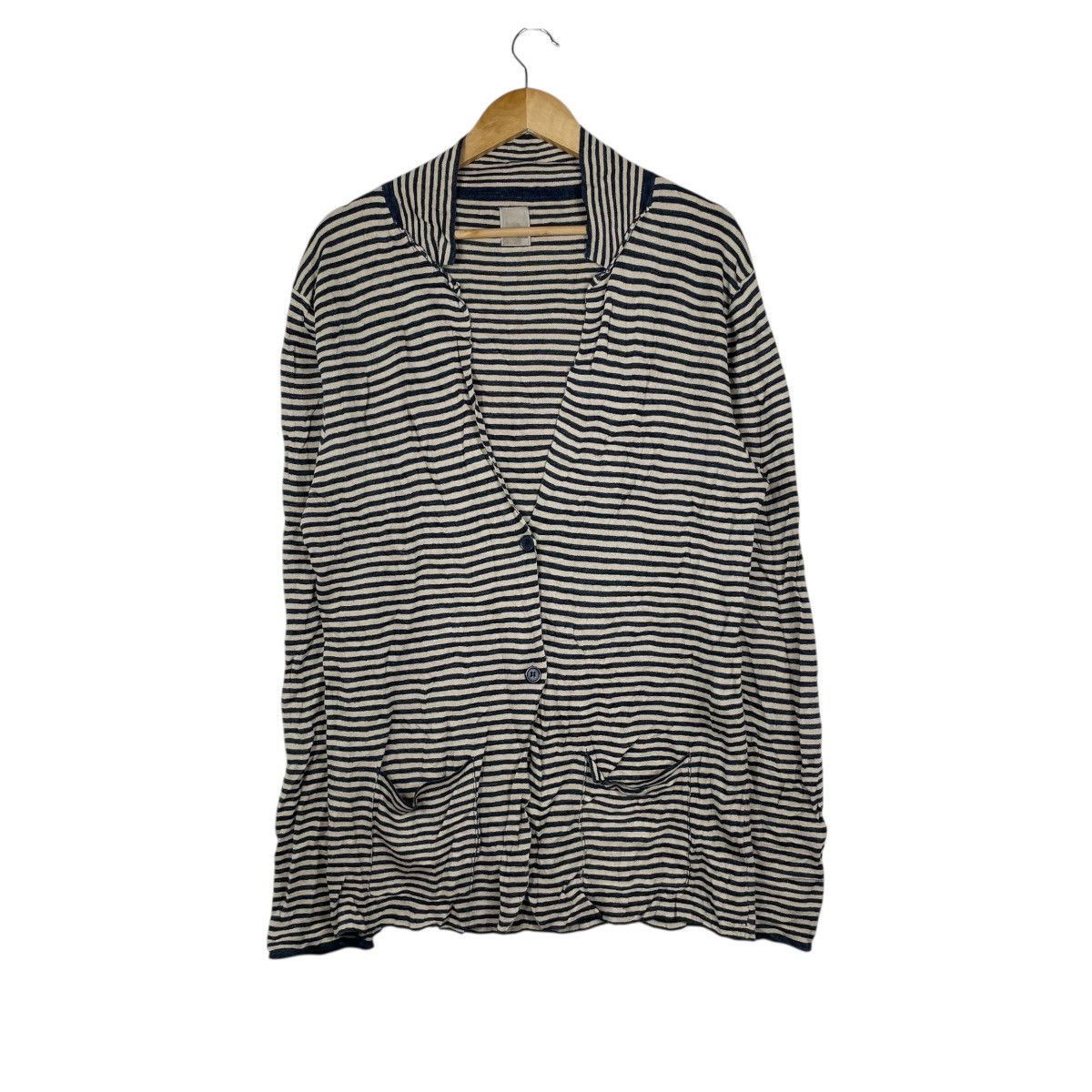 Japanese Brand Kaos Shawl Collar Cardigan Knitwear Sweater Size US M / EU 48-50 / 2 - 1 Thumbnail
