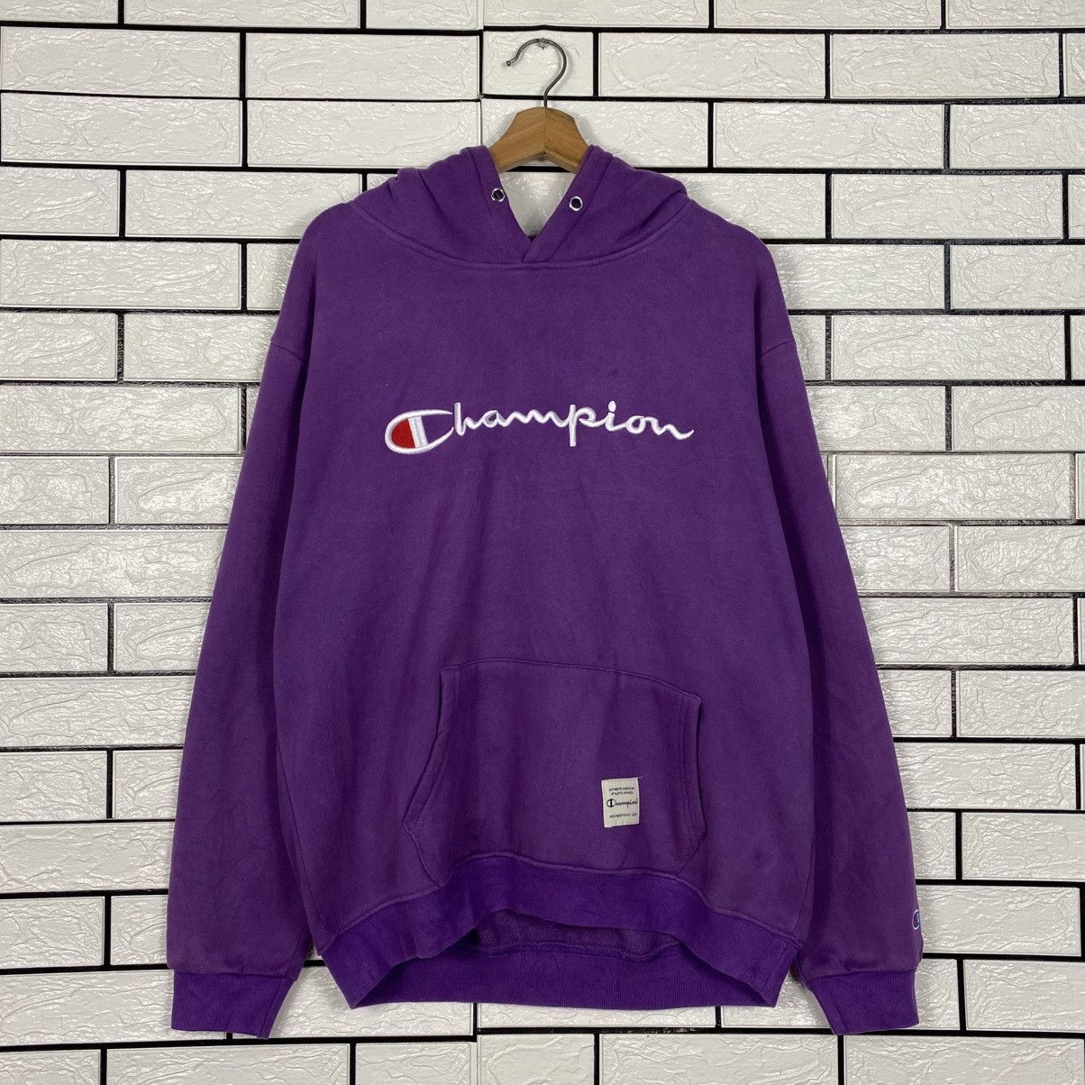 Japanese Brand 📌Vintage Hoodie Pull Over Champion Small Pony Size US XXL / EU 58 / 5 - 13 Thumbnail