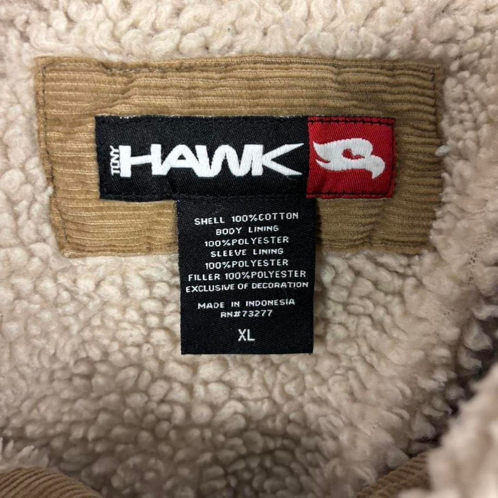 Vintage Y2k tony hawk earthtone corduroy jacket Size US XL / EU 56 / 4 - 4 Thumbnail