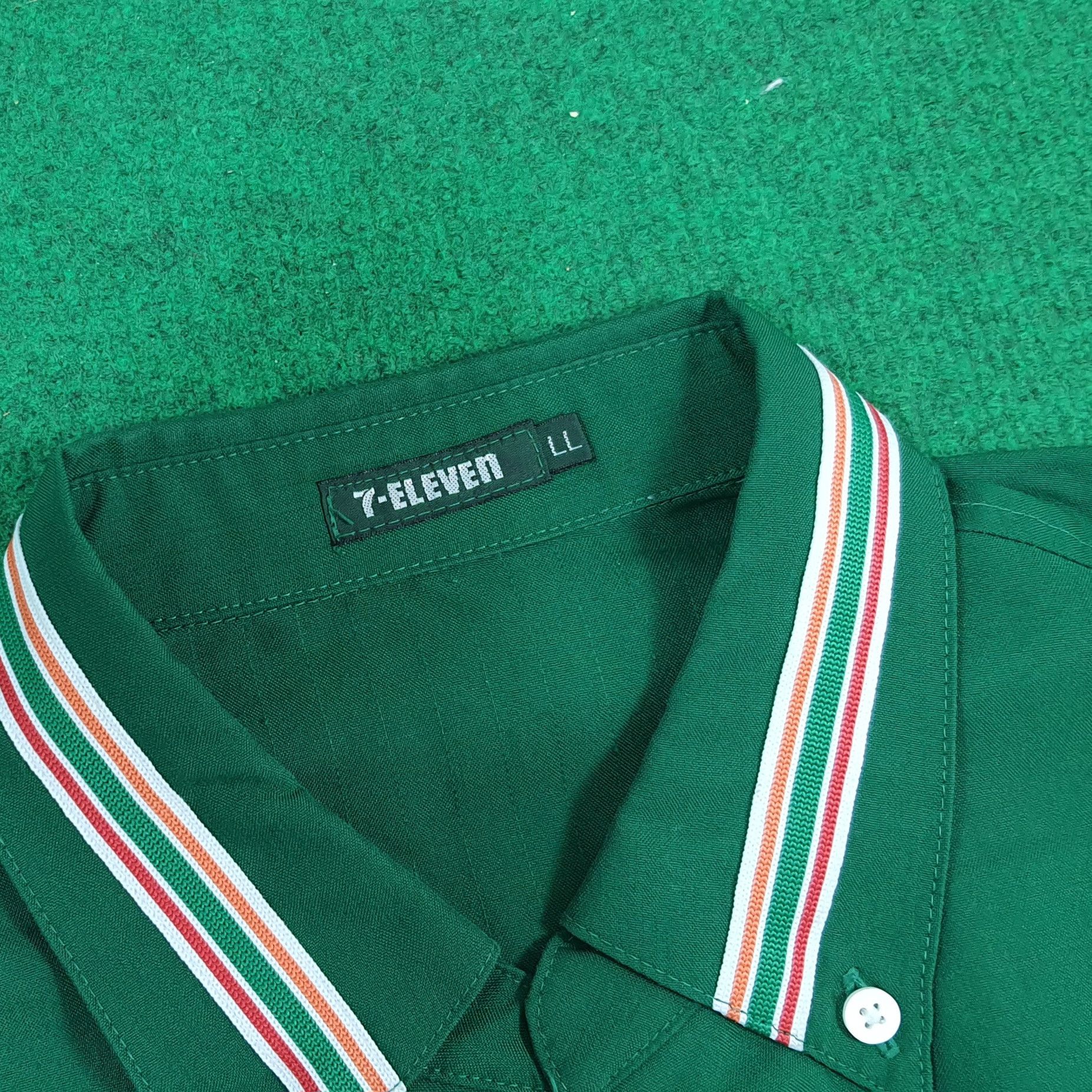 Japanese Brand Vintage 7 Eleven Japan Staff Uniform Workwear C301N5 Size US L / EU 52-54 / 3 - 5 Thumbnail