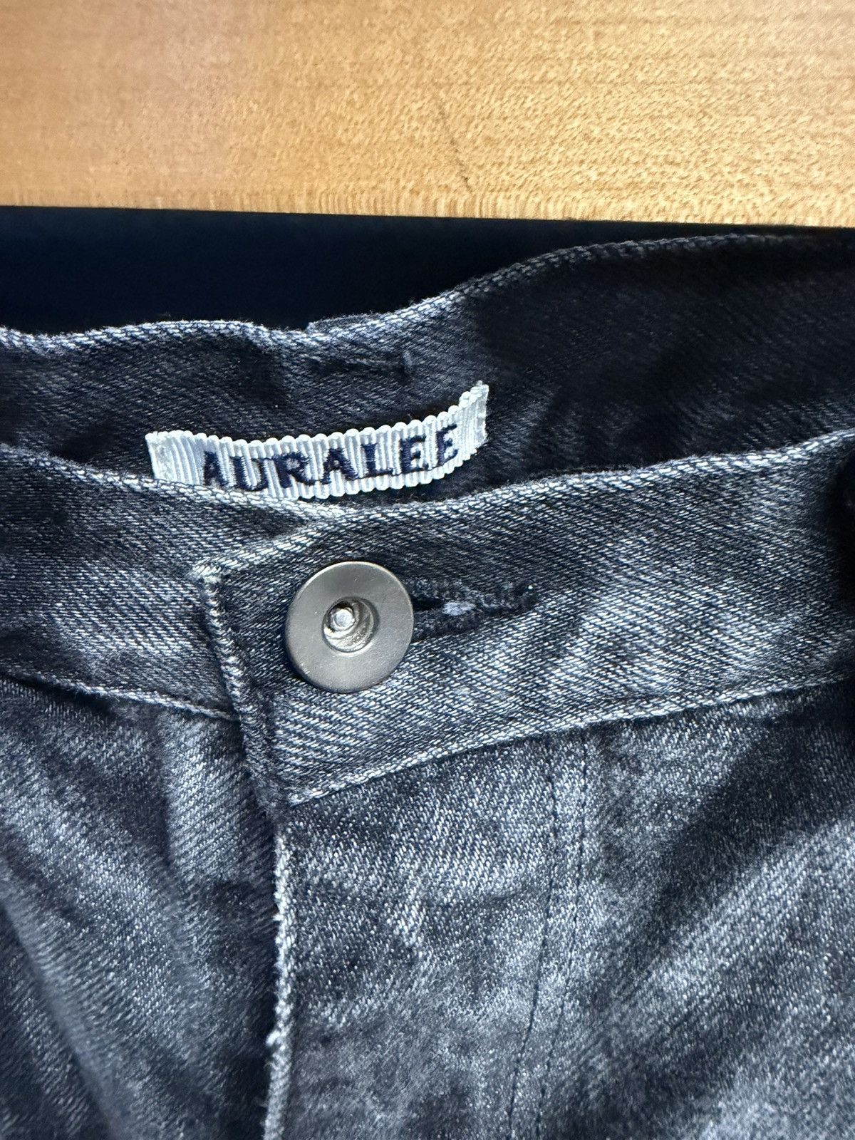 Auralee auralee heavy fade painter denim sz 6 Size US 36 / EU 52 - 2 Thumbnail