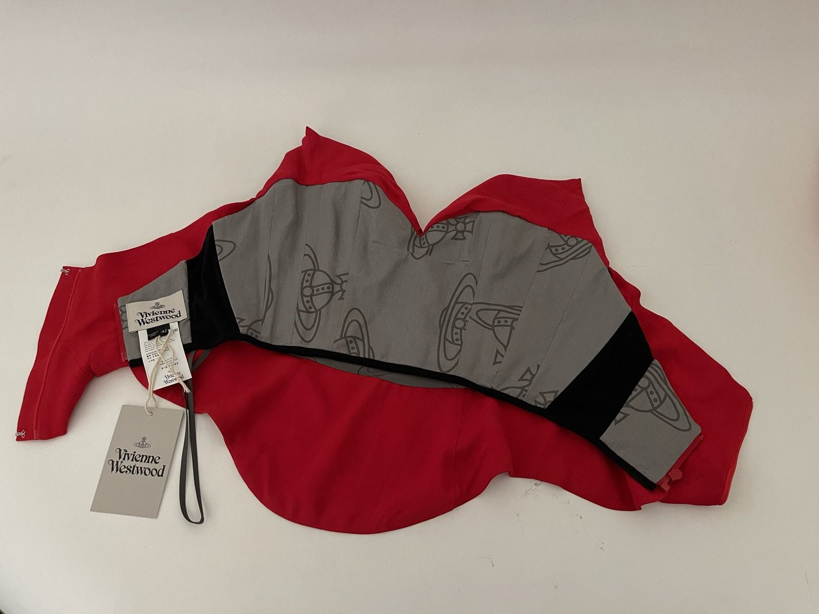 Vivienne Westwood Vivienne Westwood SS18 WILMA CORSET TOP RED NWT IT 42 Size M / US 6-8 / IT 42-44 - 14 Thumbnail