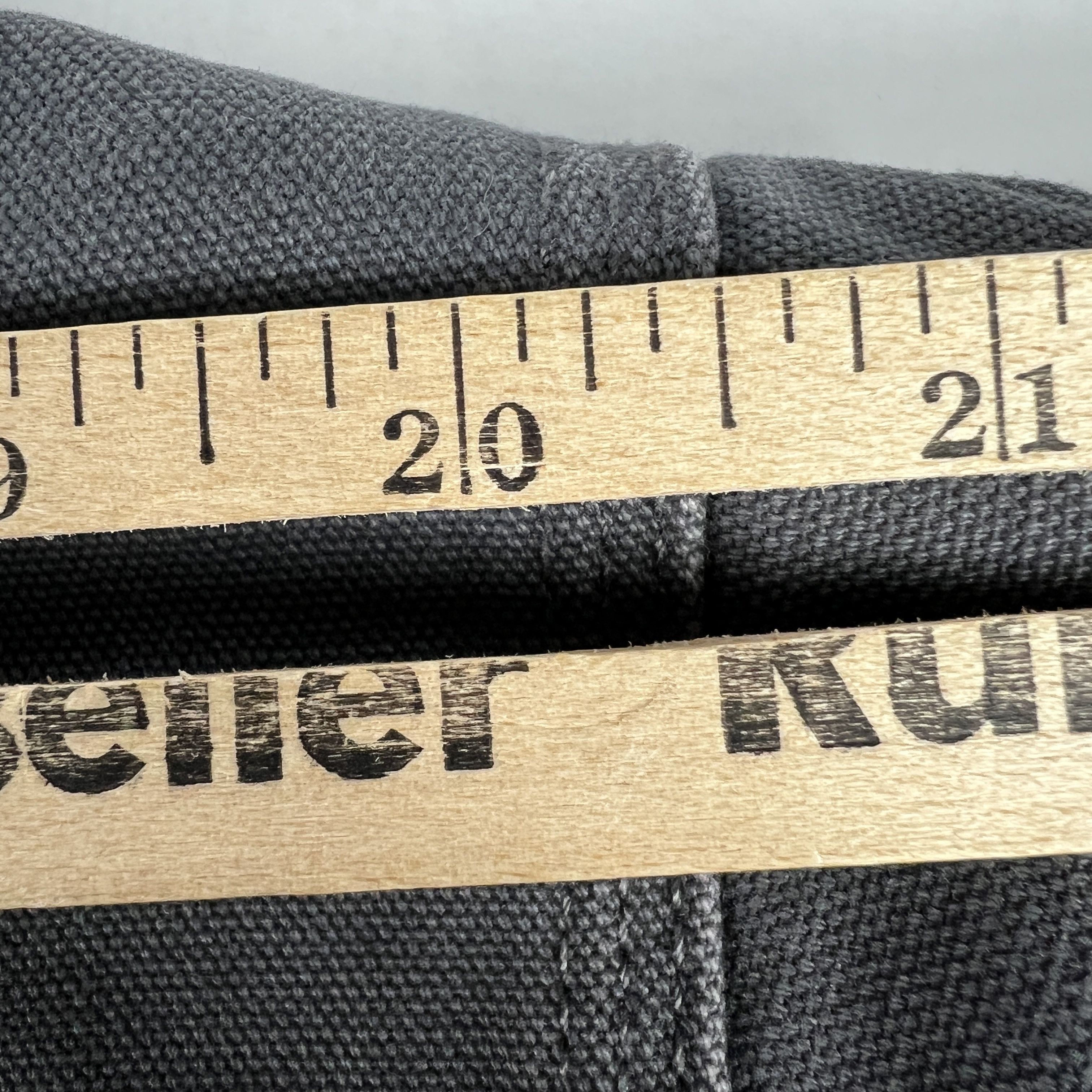 Walls Canvas Chore Jacket Grey Faded Sherpa Lined Full Zip