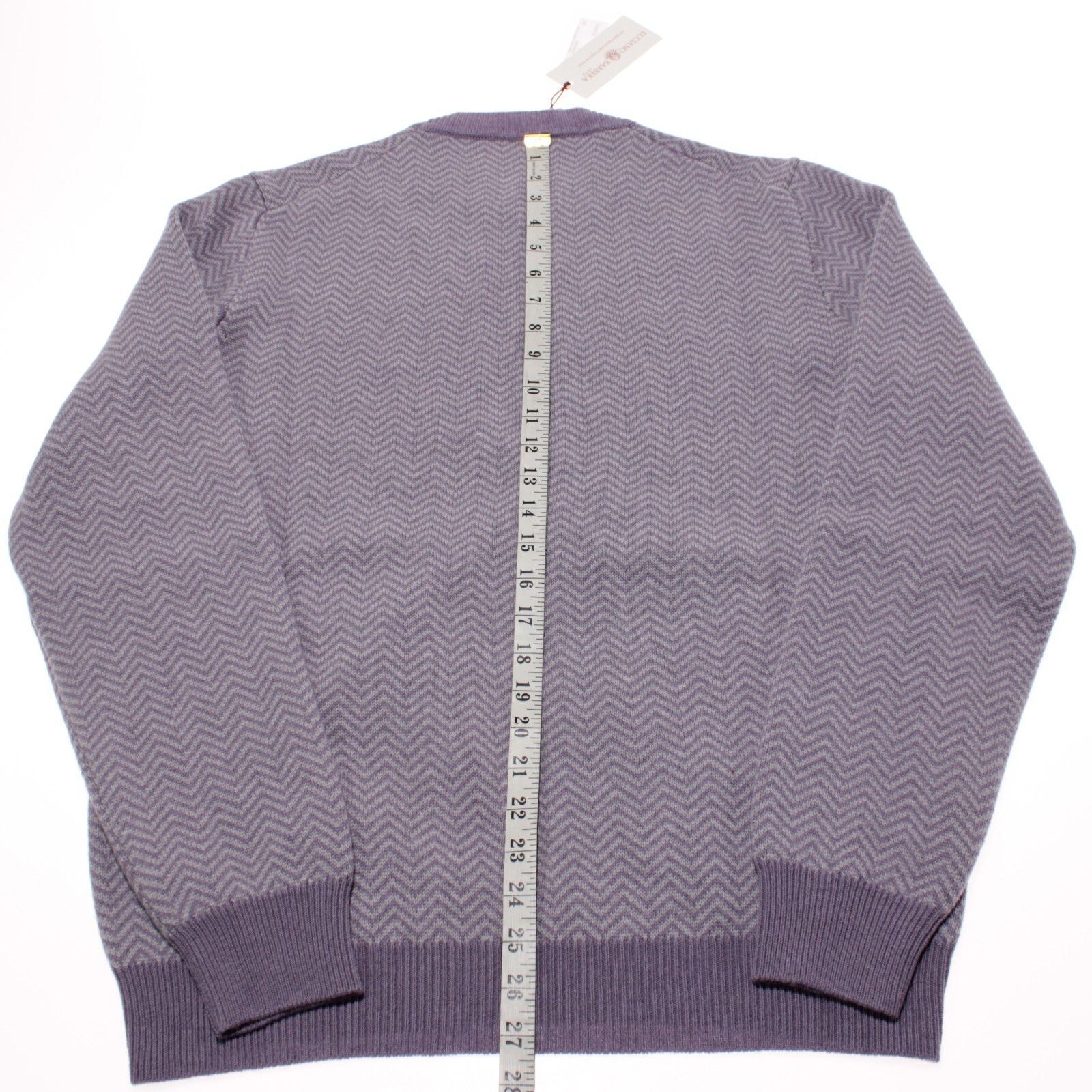 Luciano Barbera Luciano Barbera Sweater Size US XL in Purple Size US XL / EU 56 / 4 - 6 Thumbnail