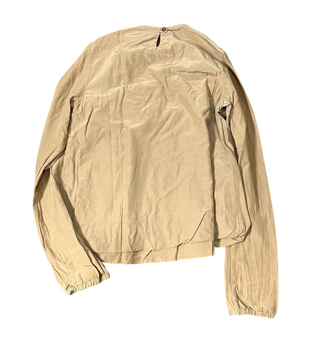 Maison Margiela Vintage maison martin margiela mm6 light gold longsleeve Size S / US 4 / IT 40 - 6 Thumbnail