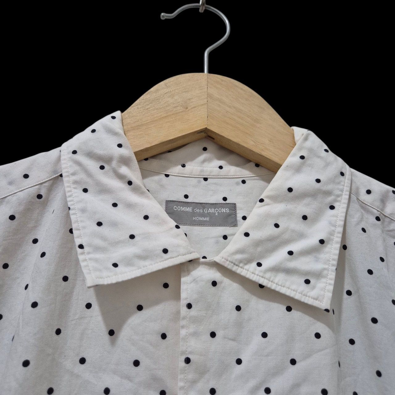 Comme des Garcons Homme 90s comme des garcons homme polkadot shirt Size US L / EU 52-54 / 3 - 3 Thumbnail