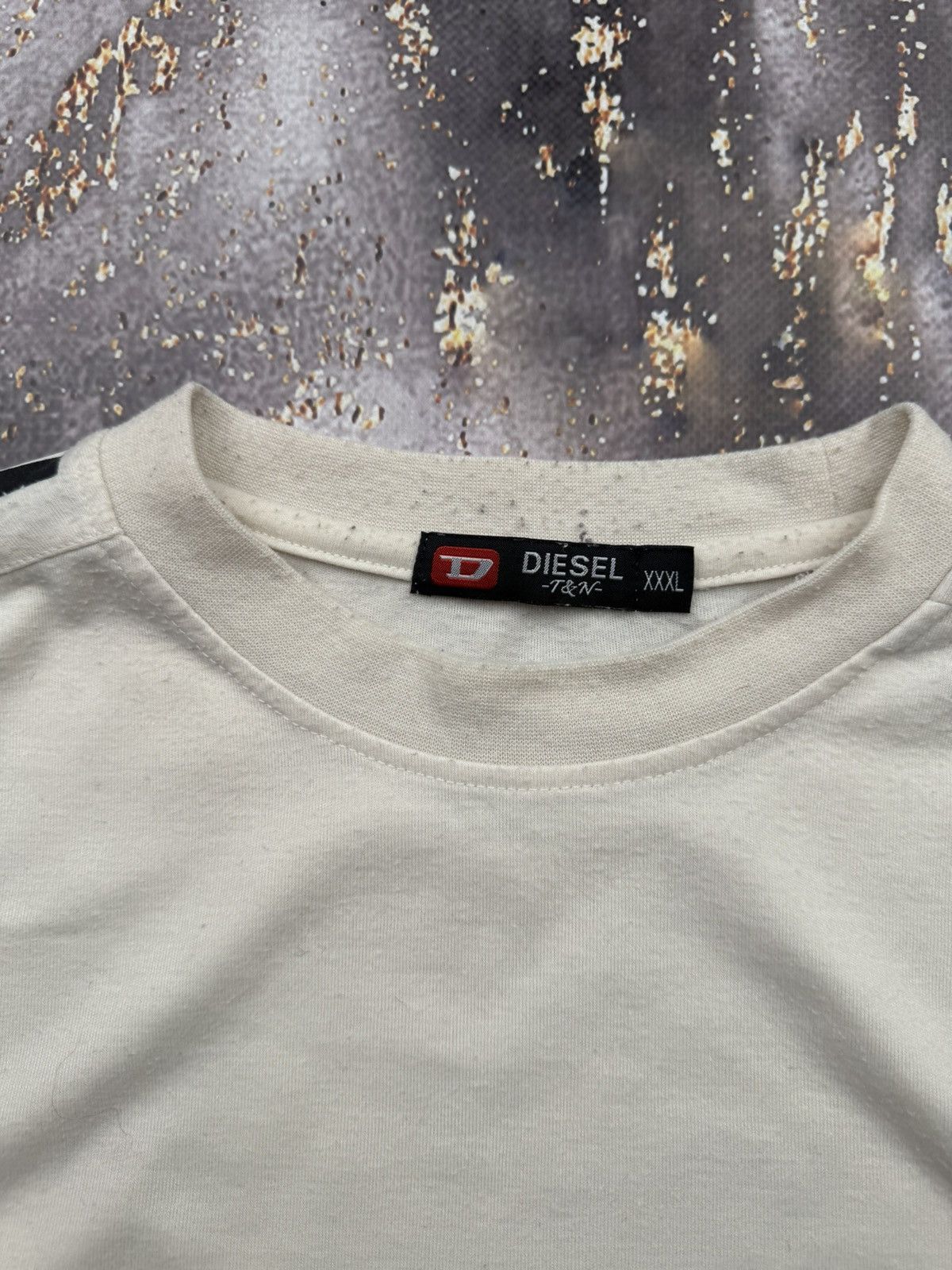 Diesel Diesel Vintage Worn T-Shirt Size US XL / EU 56 / 4 - 4 Thumbnail