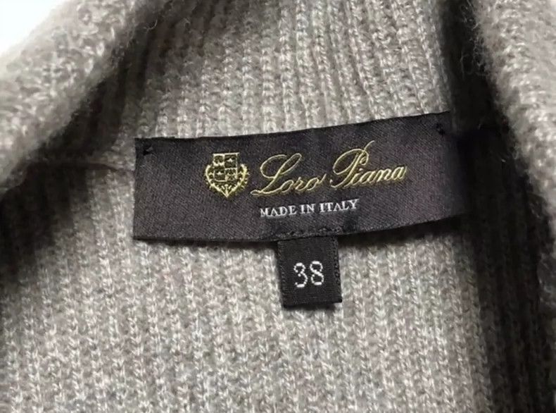 Loro Piana LORO PIANA 100% cashmere high collar knit sweater Size XS / US 0-2 / IT 36-38 - 8 Thumbnail