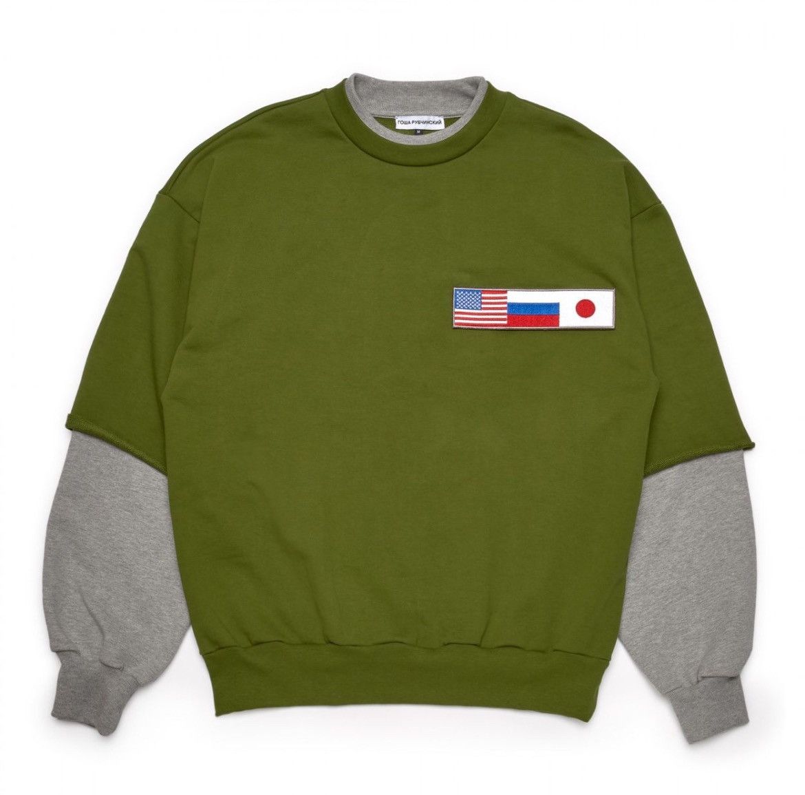 Gosha Rubchinskiy Gosha Double Sleeve Sweatshirt Size US M / EU 48-50 / 2 - 1 Preview