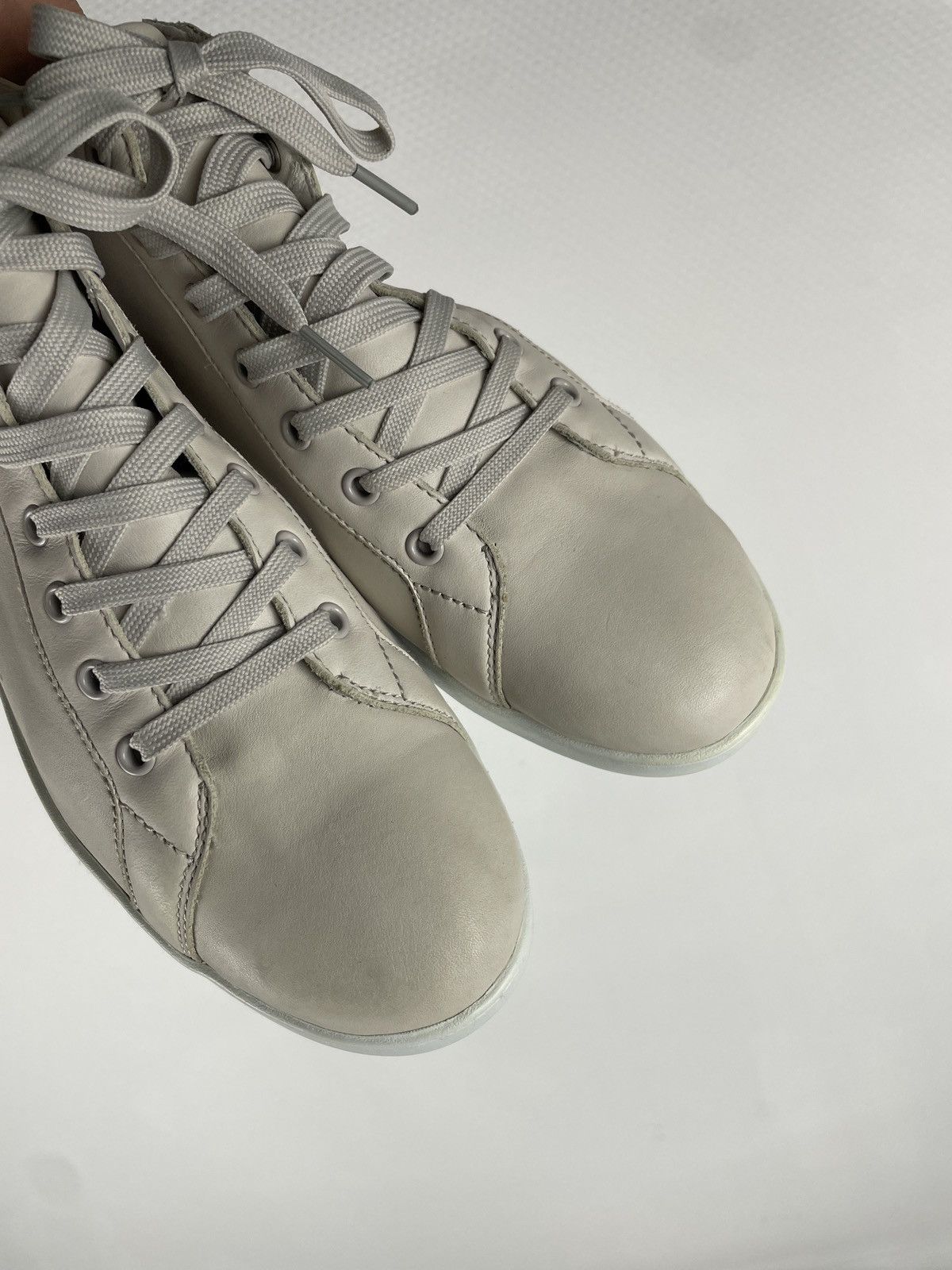 Dolce & Gabbana Rare Y2K D&G Leather Italy Lace-Up High-Top Sneakers Shoes Trainers Size US 5.5 / IT 35.5 - 13 Thumbnail
