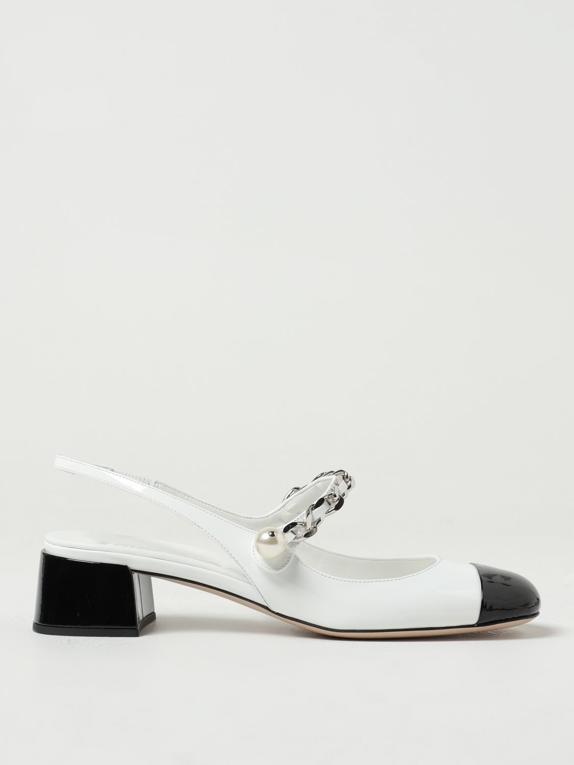 image of Miu Miu High Heel Shoes Woman White, Women's (Size 10)
